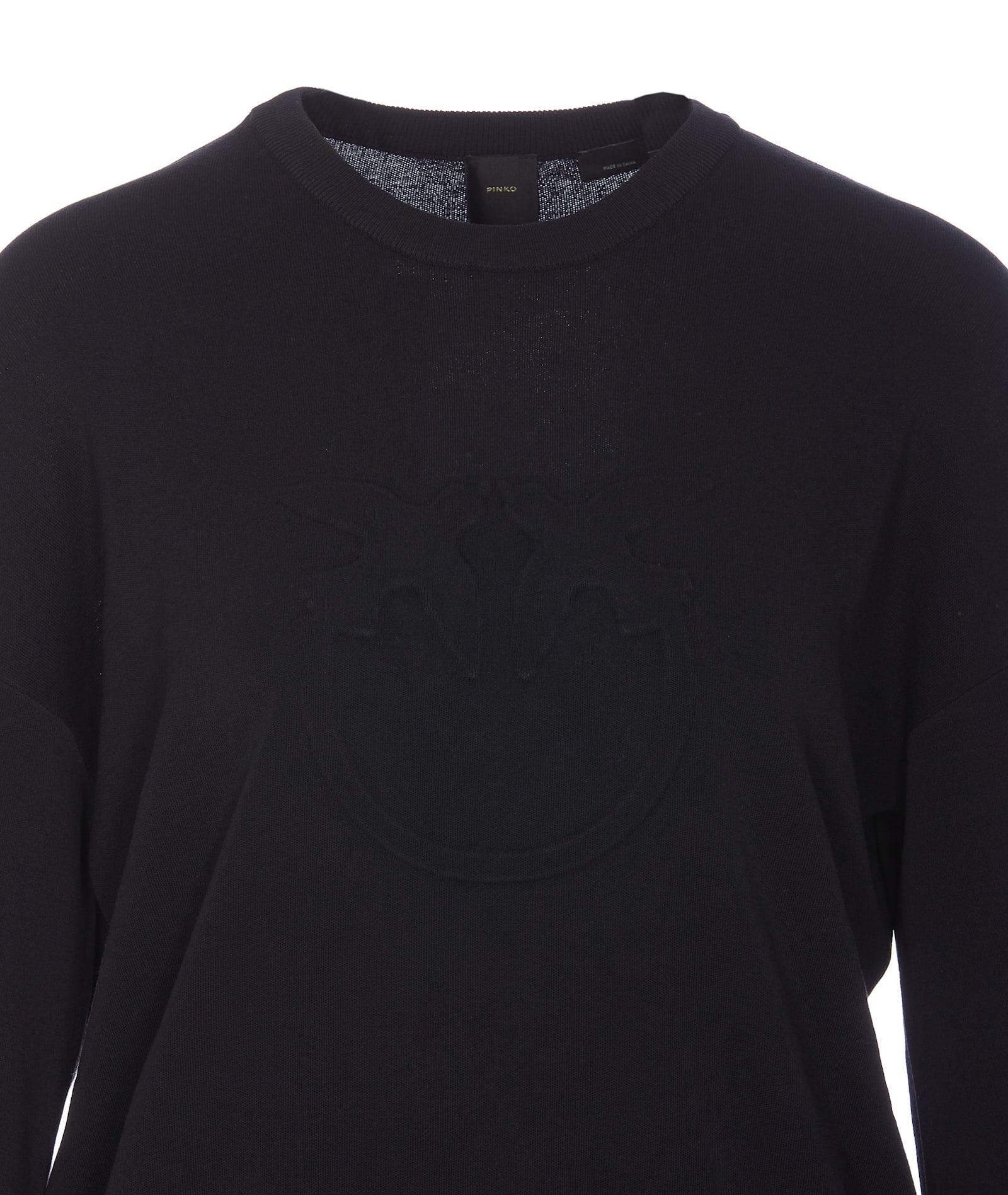 Shop Pinko Emporio Sweater In Black