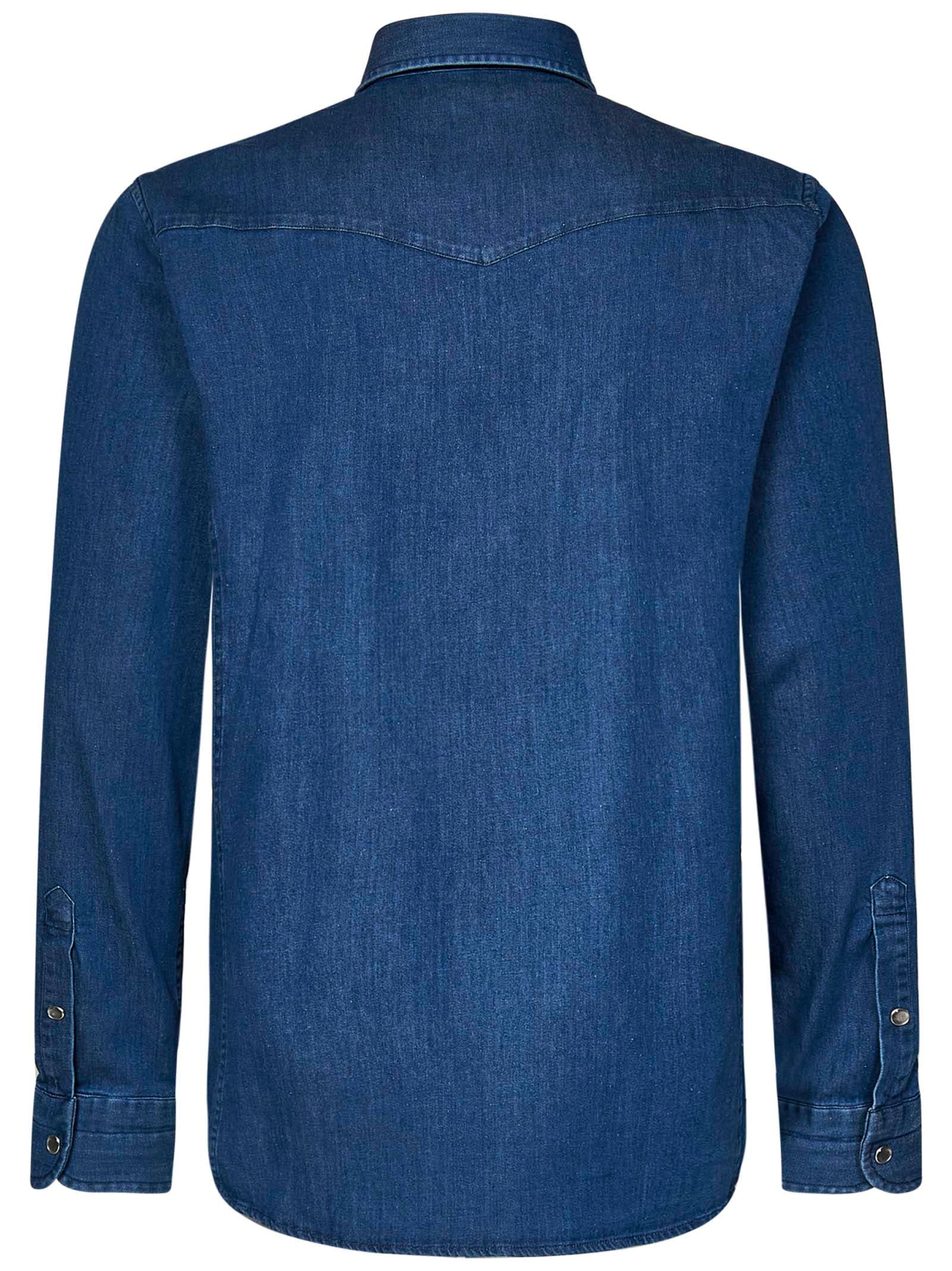 Shop Tom Ford Shirt In Blue