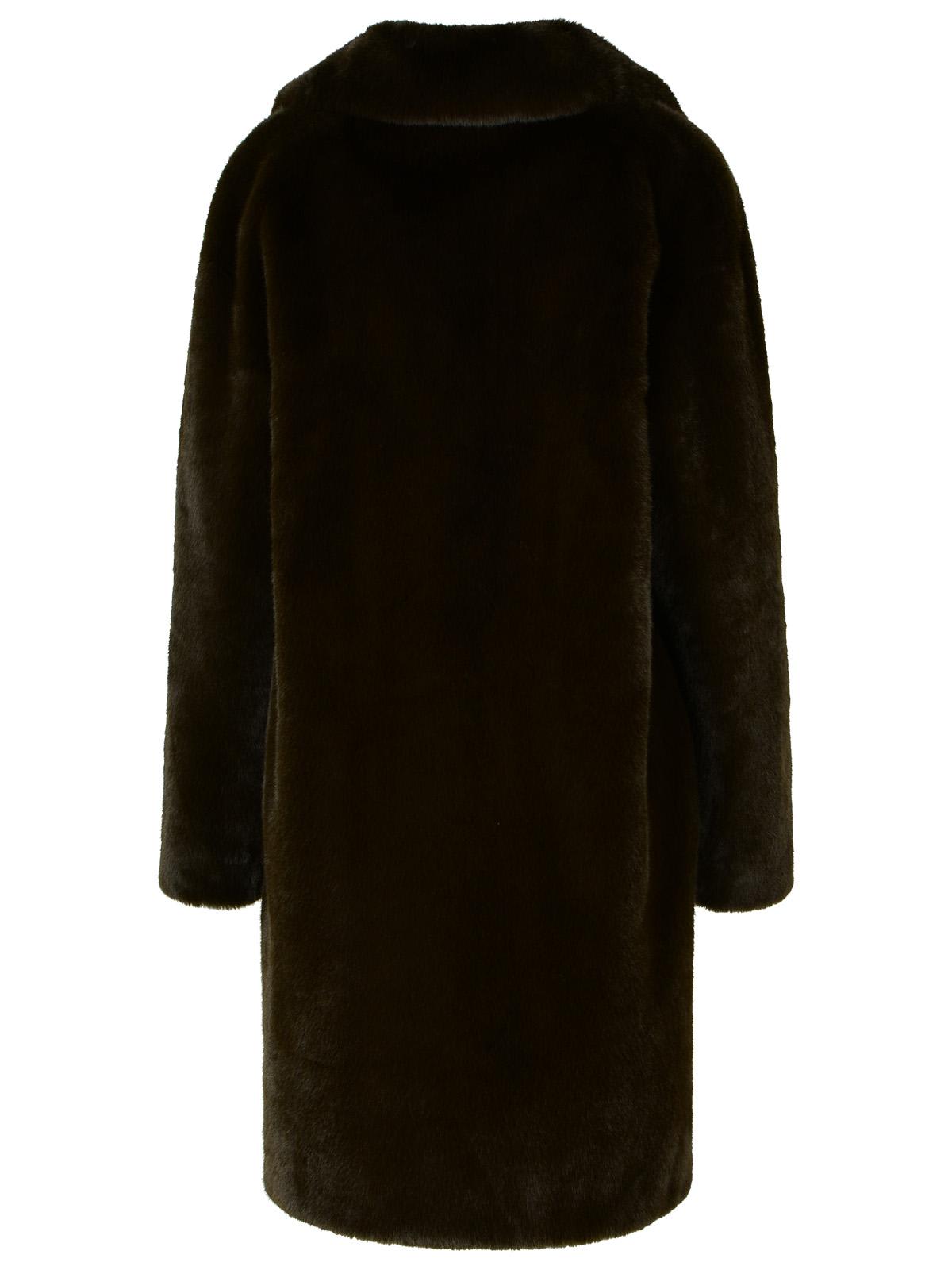 Shop Stand Studio Teddy Camille Brown Faux Fur Jacket