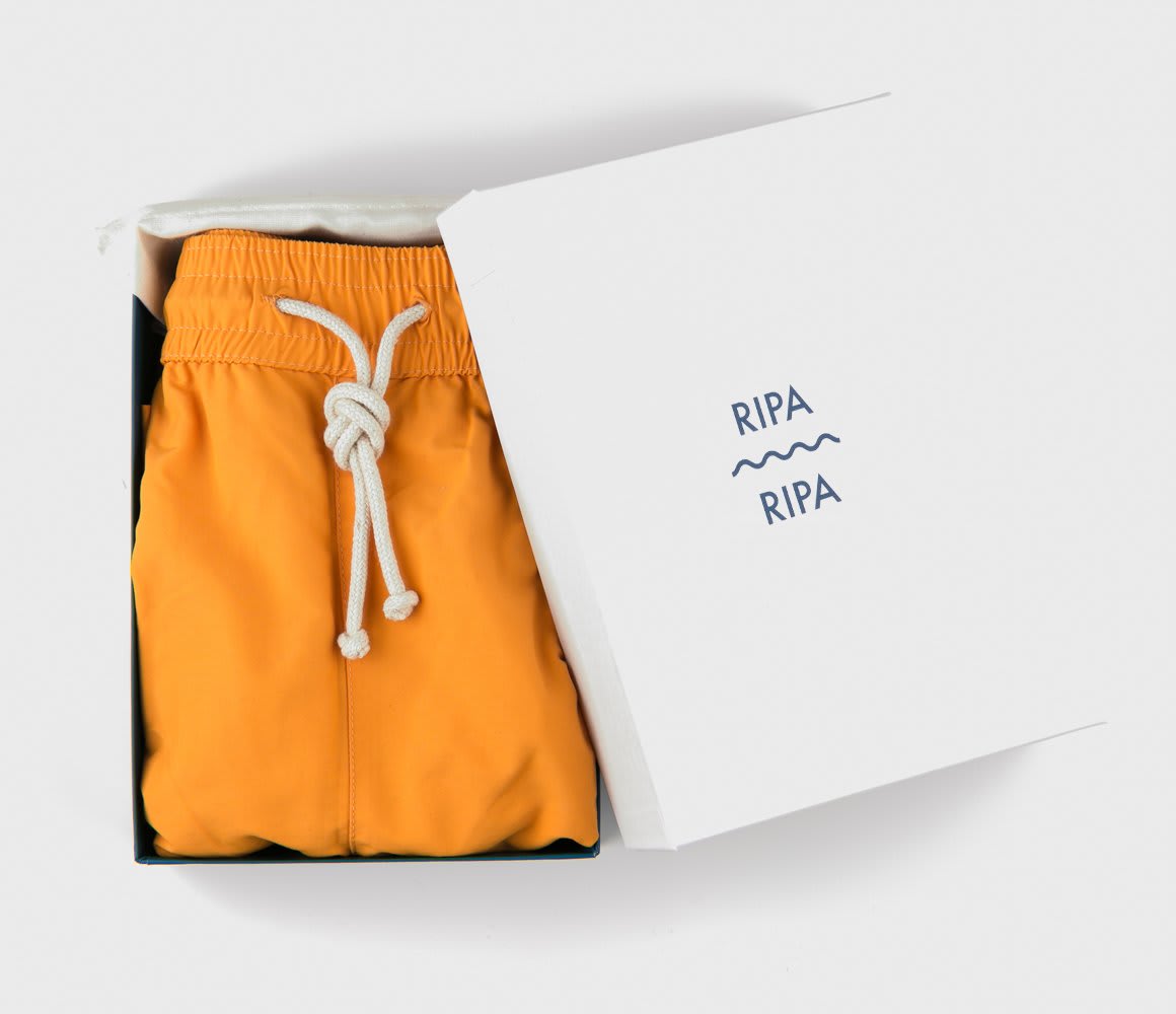 Ripa Ripa Giallo Zafferano Swim Shorts In Yellow