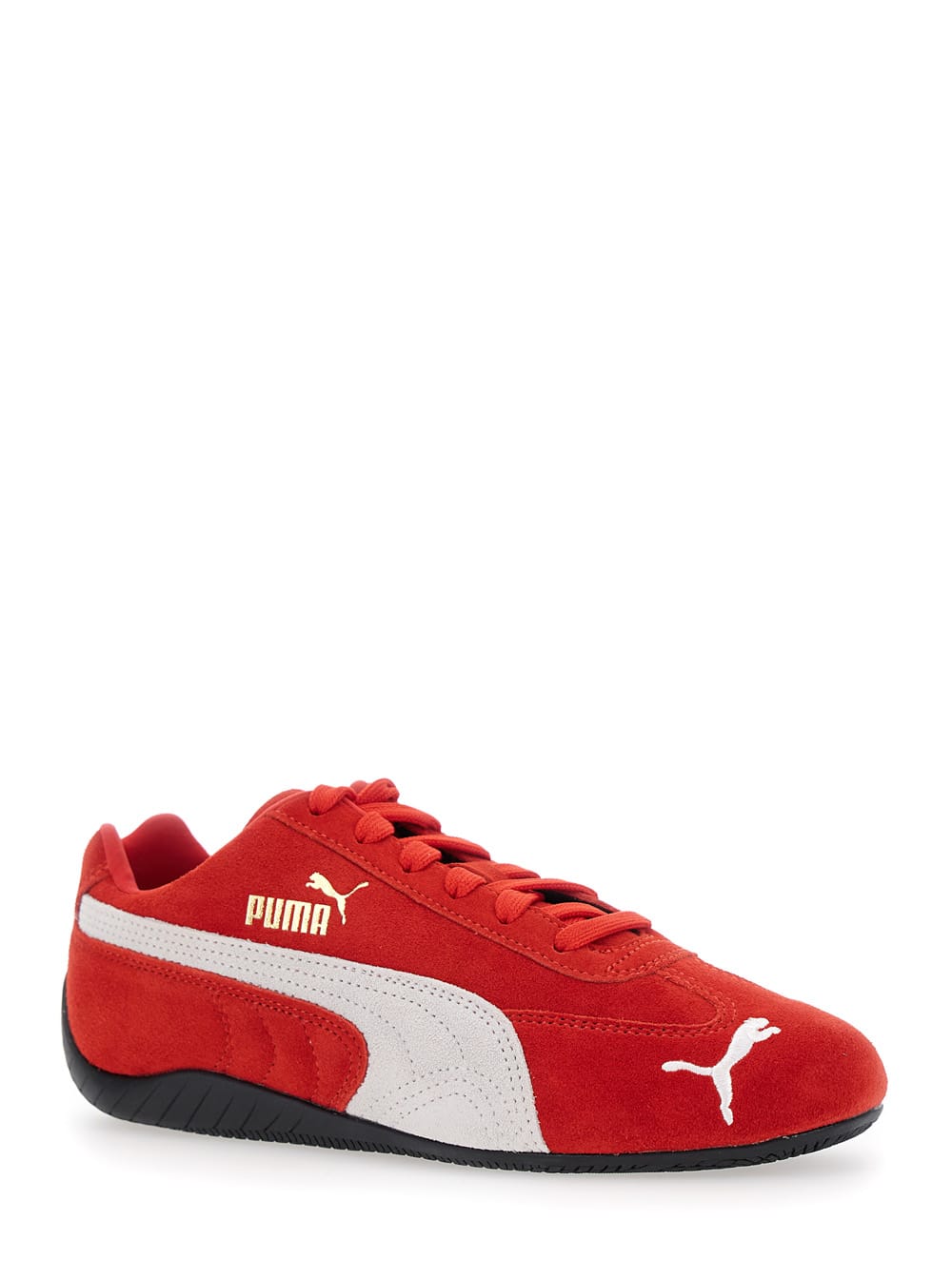 Puma Speed Cat Sneaker In Red