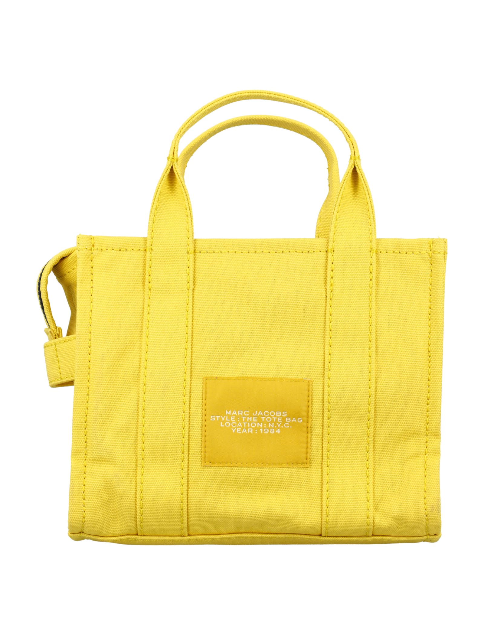 Shop Marc Jacobs The Small Tote Bag In Citrine