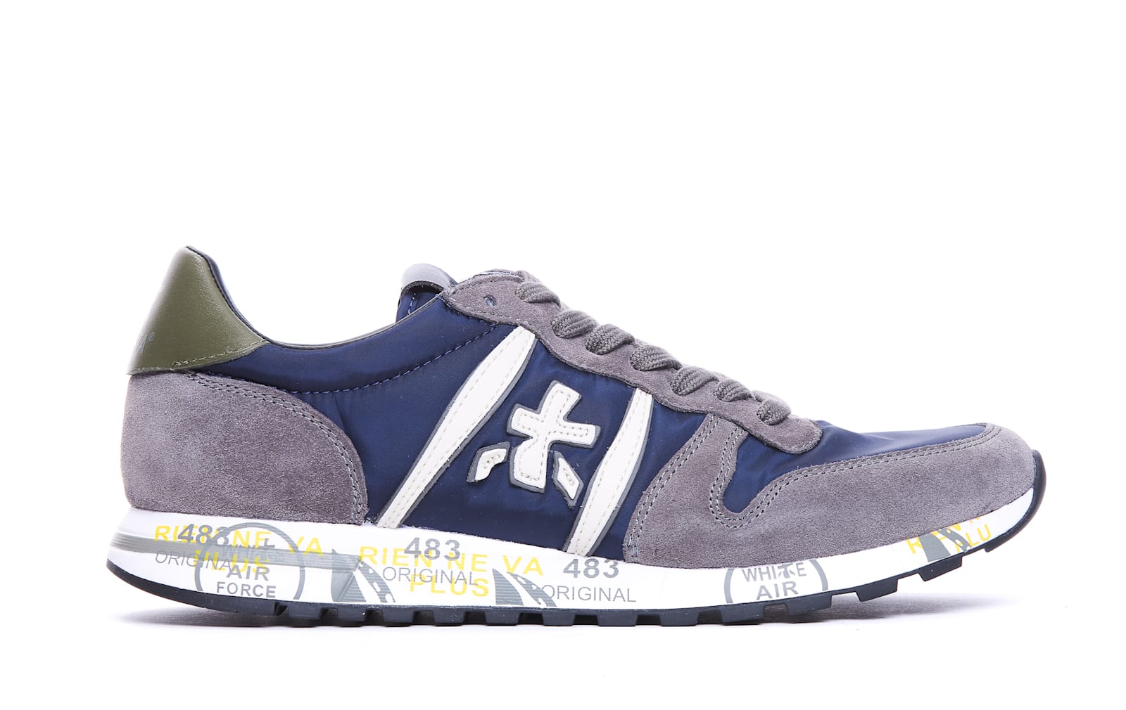 Shop Premiata Eric Sneakers In Blue