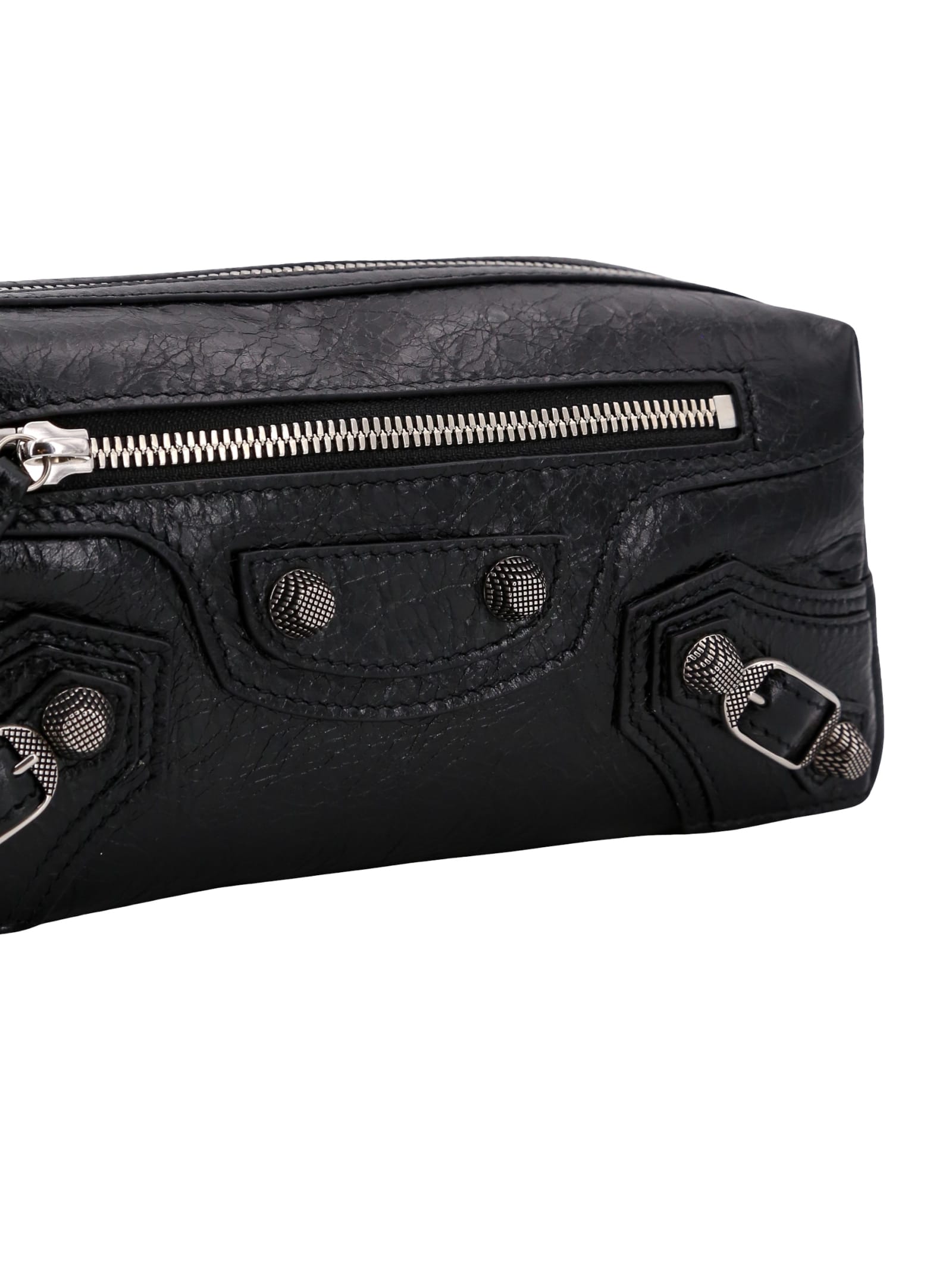 Shop Balenciaga Le Cagole Beauty Case In Black