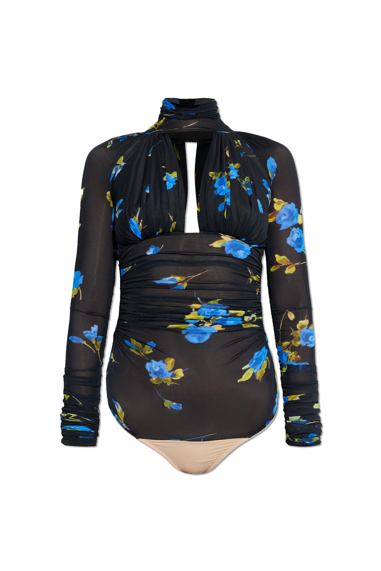Blumarine Bodysuit With Floral Motif