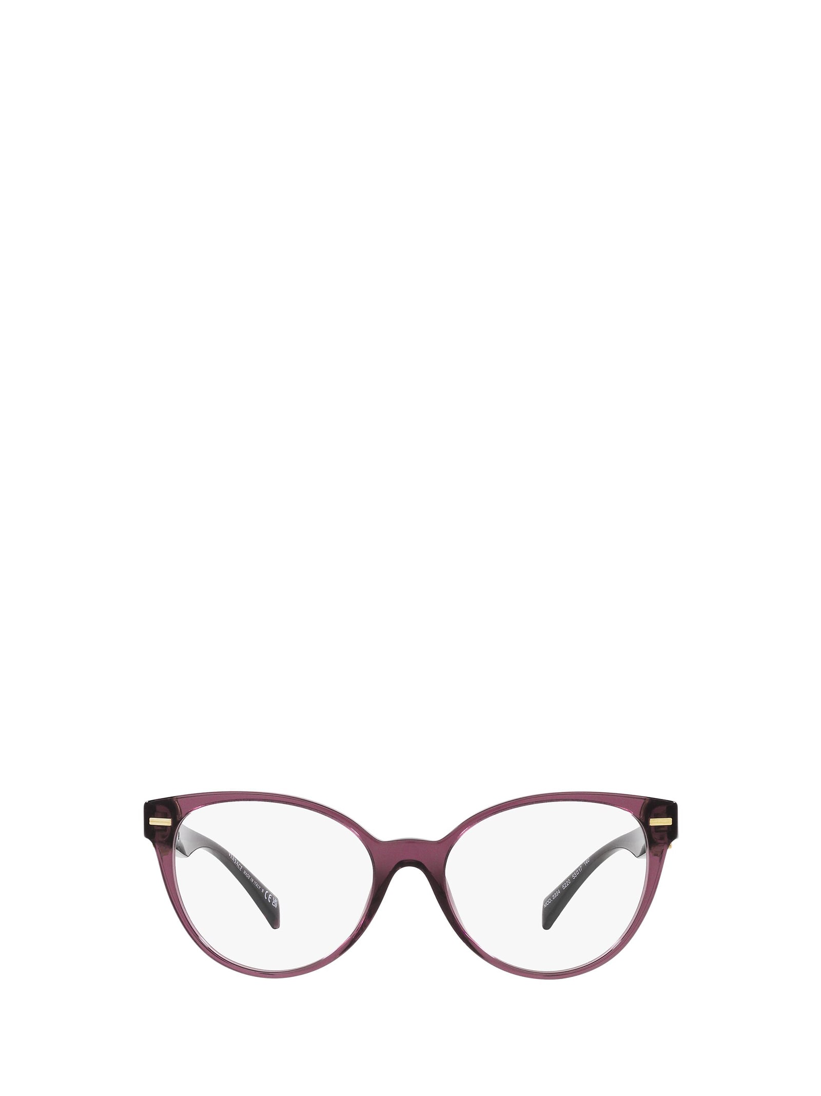 Ve3334 Transparent Violet Glasses