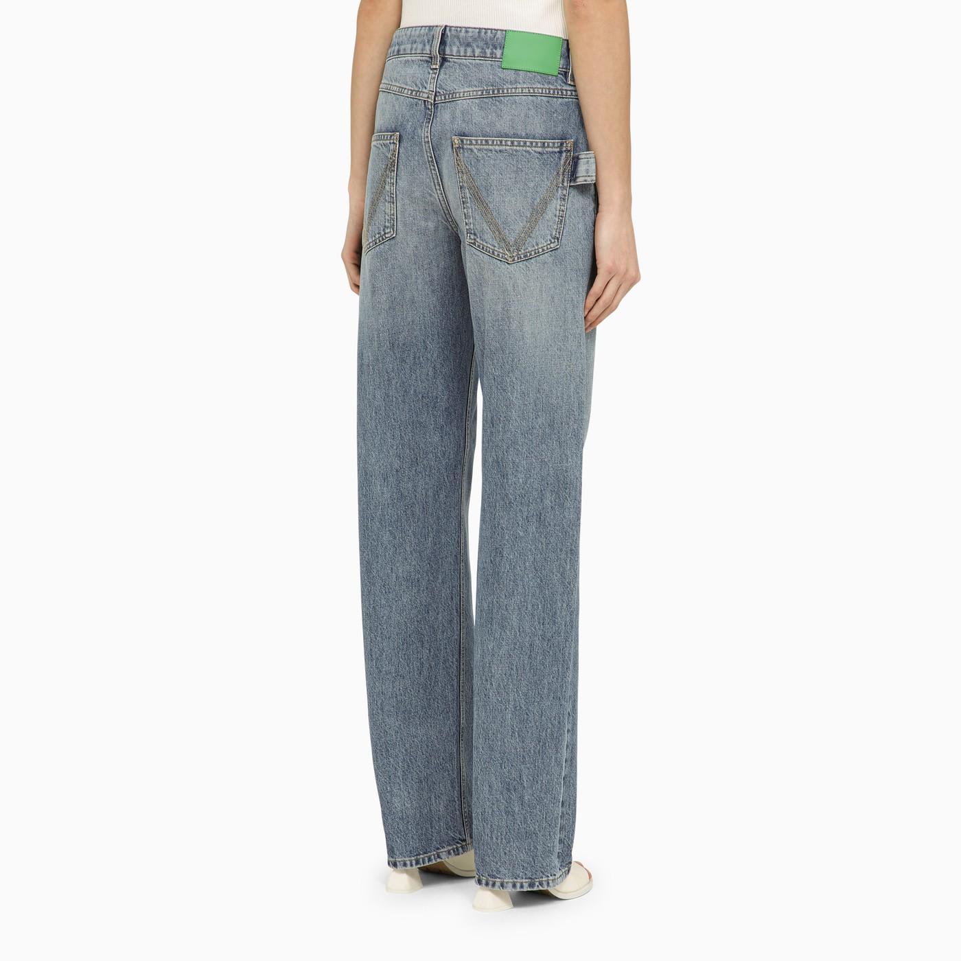 Bottega Veneta Boyfriend Jeans In Blue