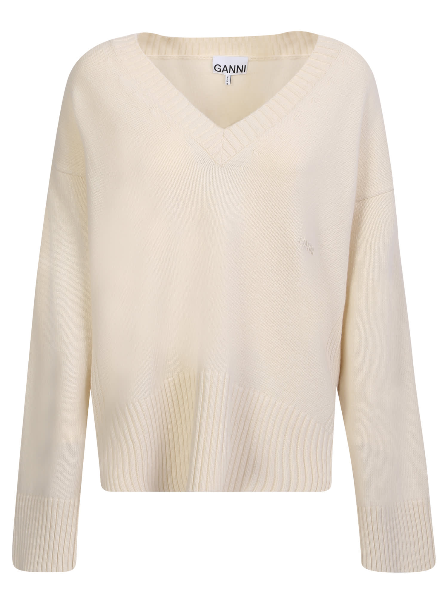 Ganni Recycled Wool Pullover
