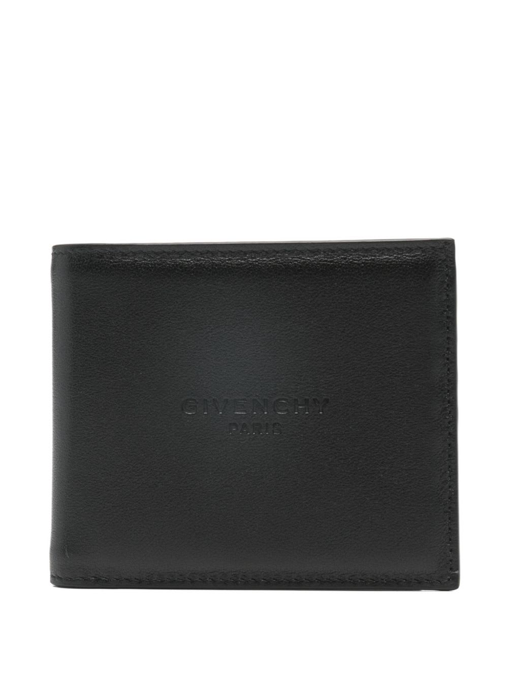 Givenchy Leather Bifold Wallet In Black