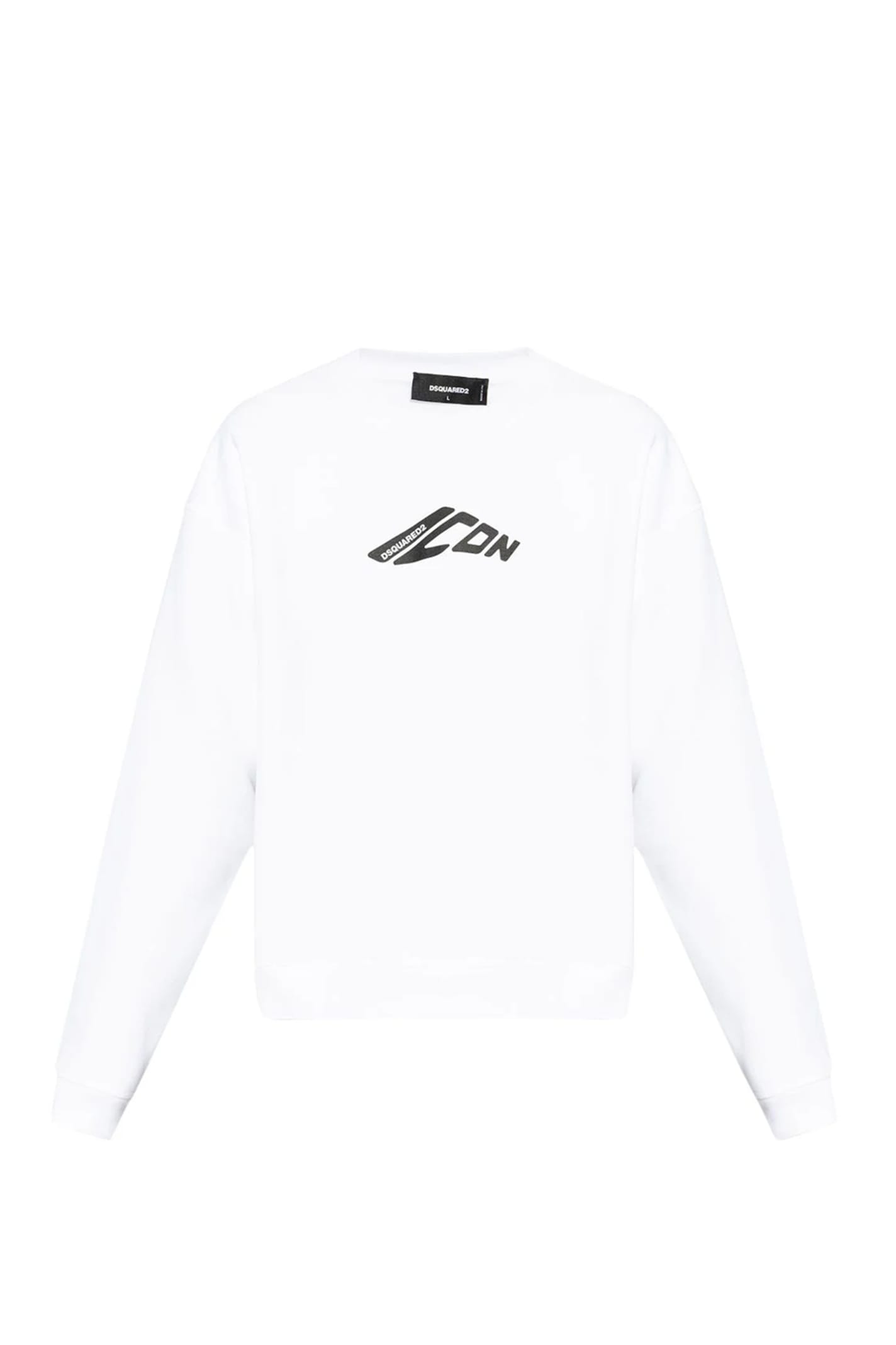 Dsquared2 Sweatshirt With Logo In White