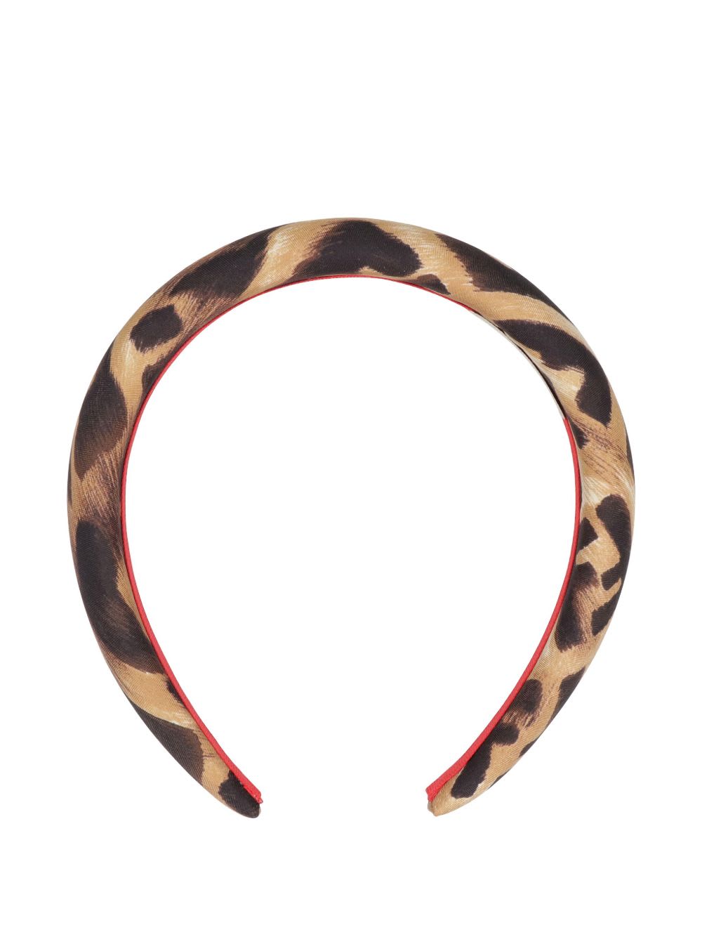Fendi Ff Headband In Brown