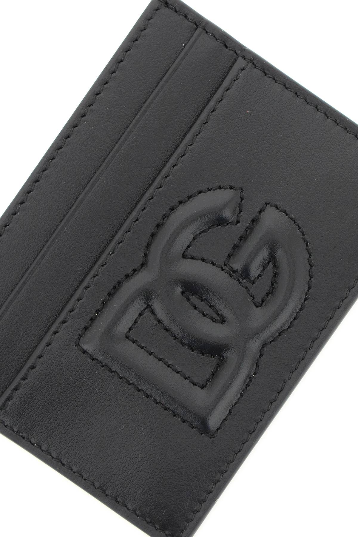 Shop Dolce & Gabbana Cardholder With Logo In Nero (black)