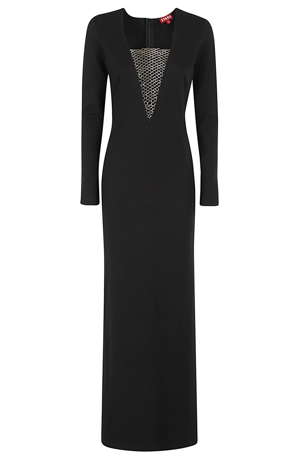 Shop Staud Kris Dress In Blk Black