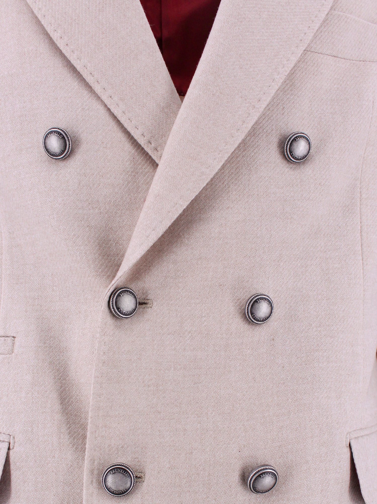 Shop Brunello Cucinelli Blazer In Beige