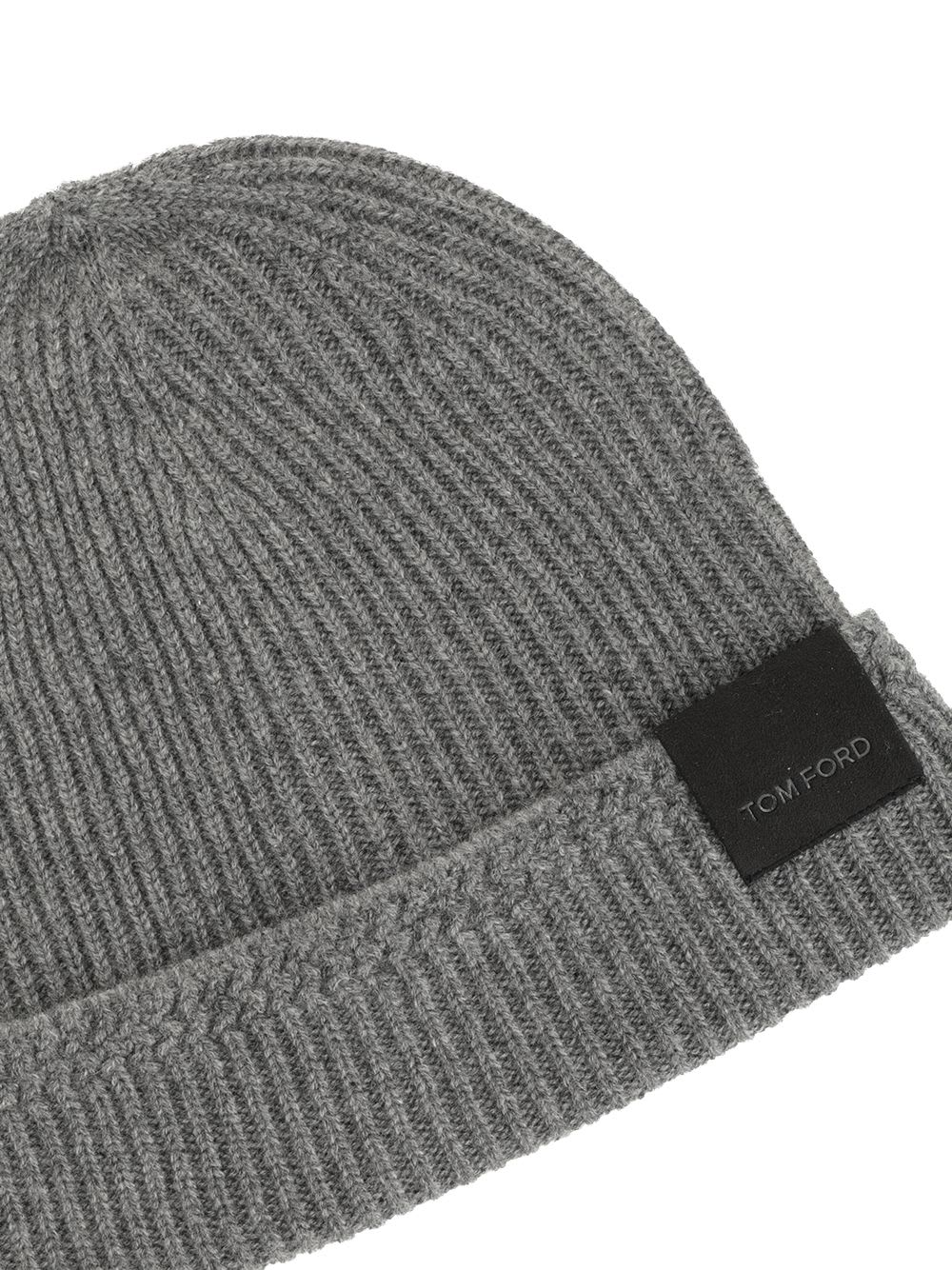 Tom Ford Cashmere Hat Hats Grey In Gray