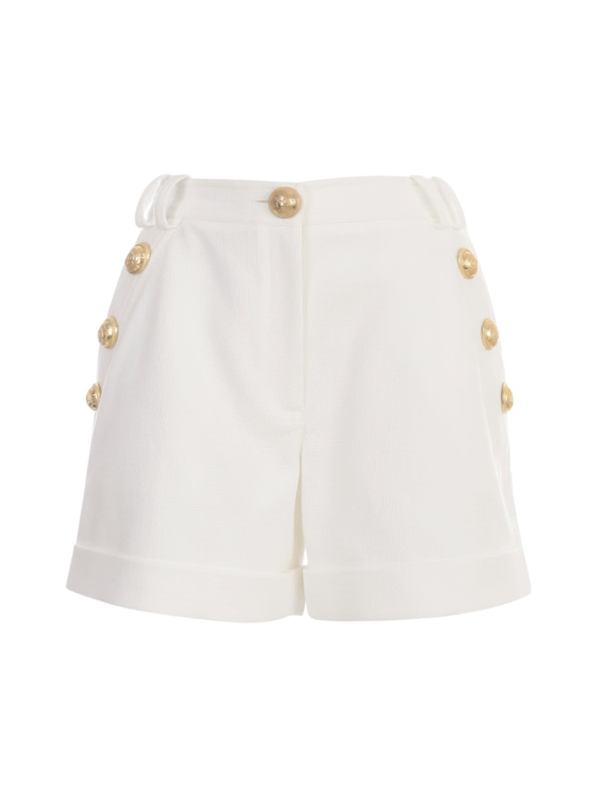 Balmain Low-rise Cotton-pique Shorts