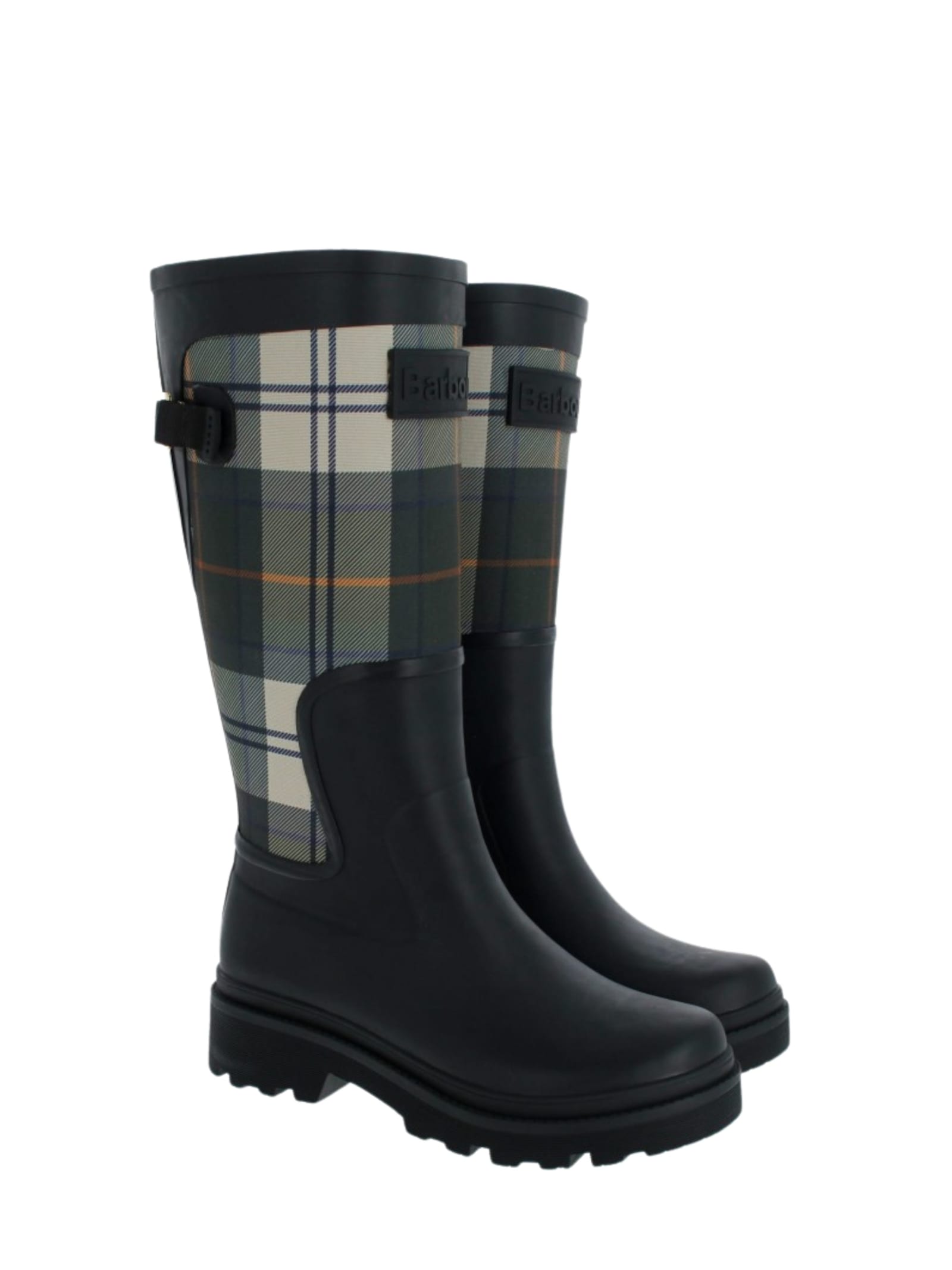Barbour Dena Rubber Boot In Multi