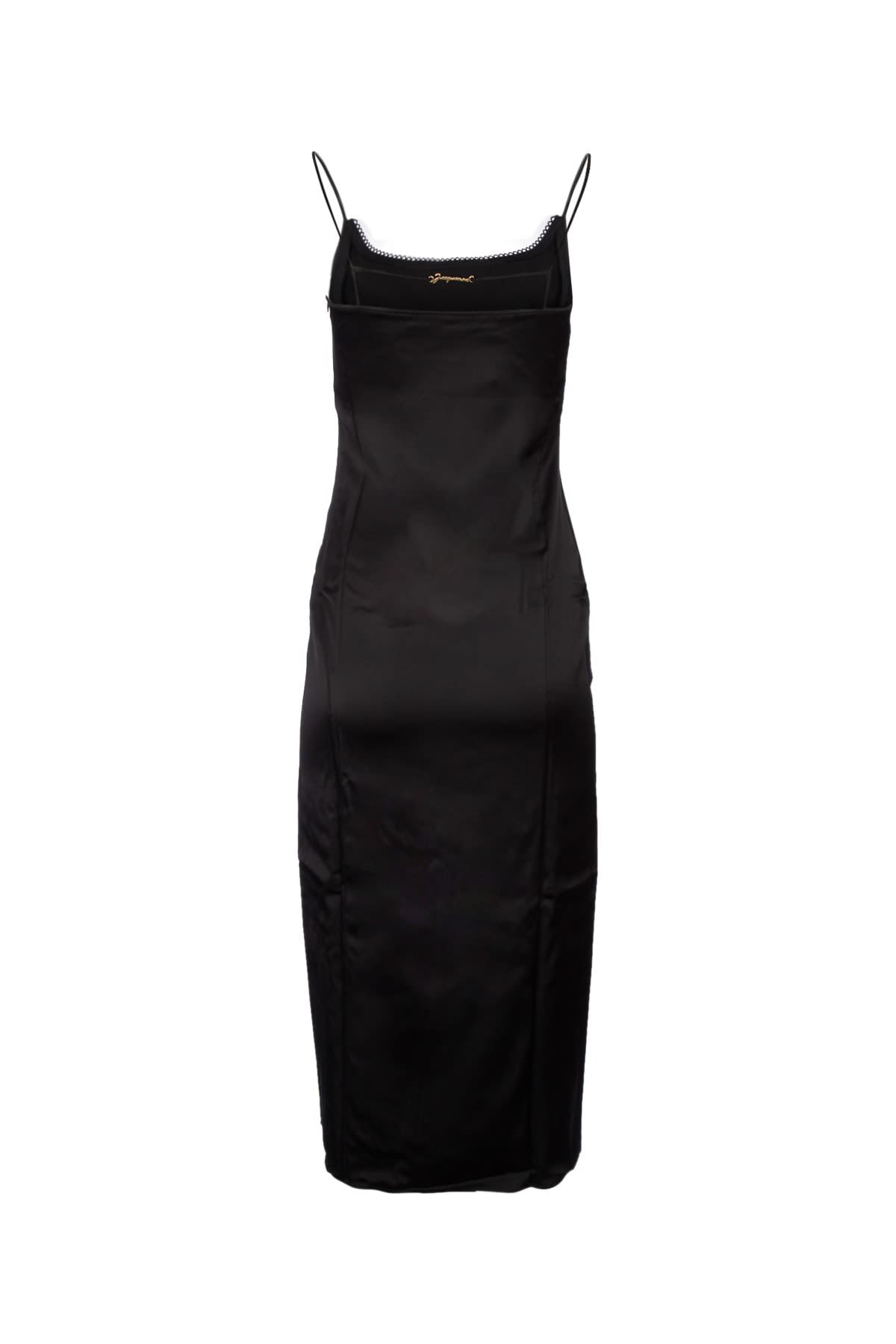 Shop Jacquemus La Robe Notte In Black