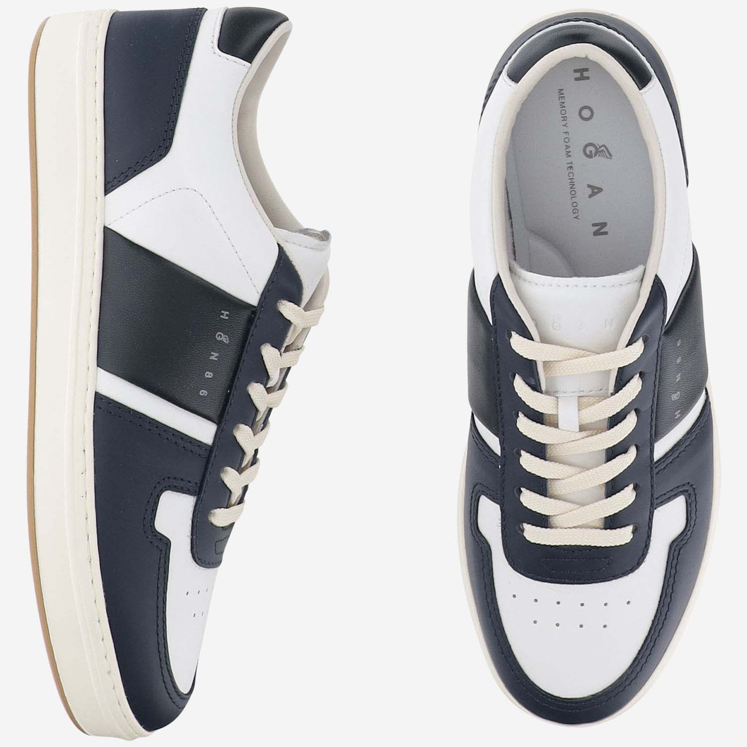 Shop Hogan Sneakers Htv In Blue