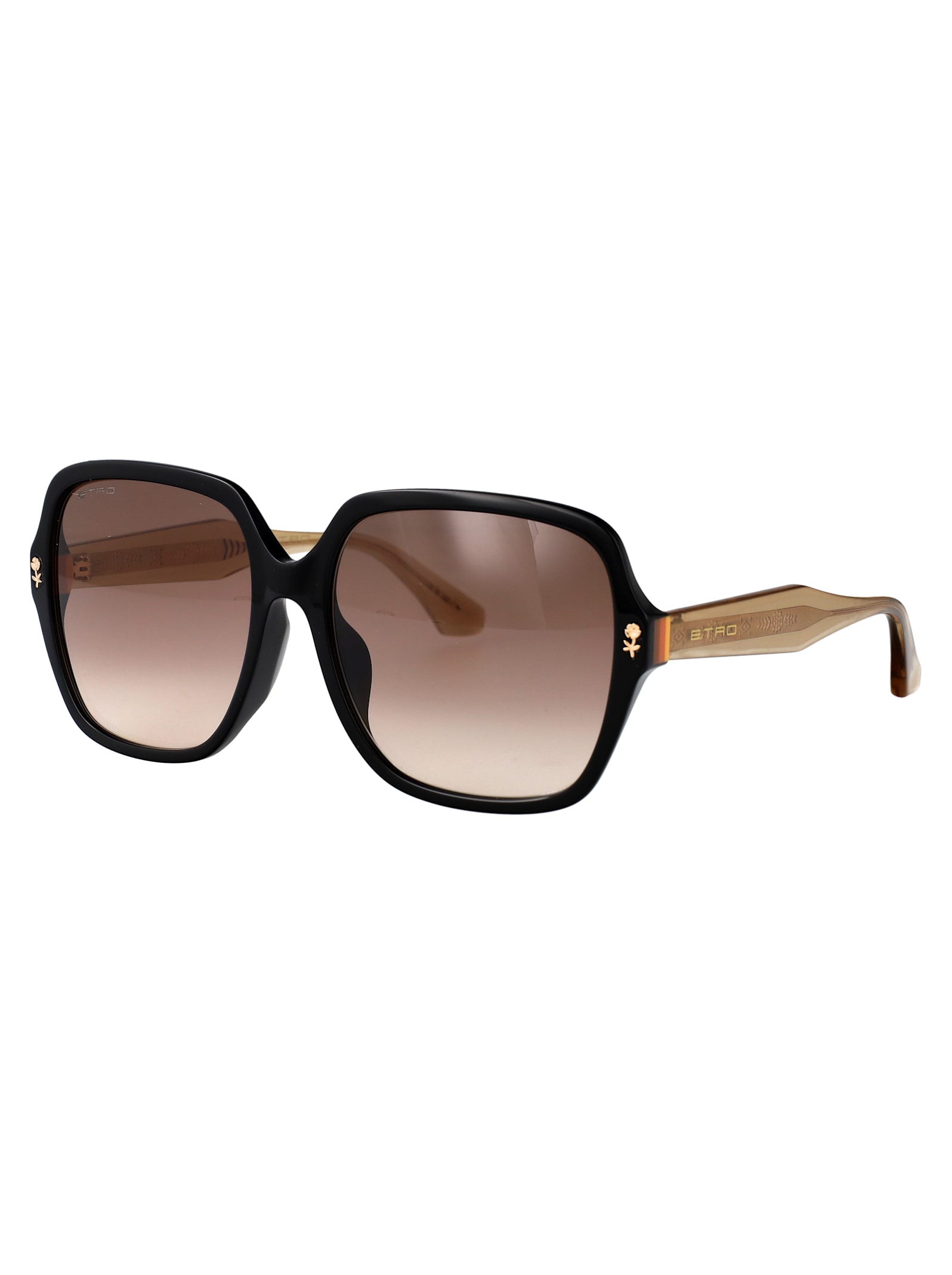 Etro Oversize-frame Sunglasses In Multi