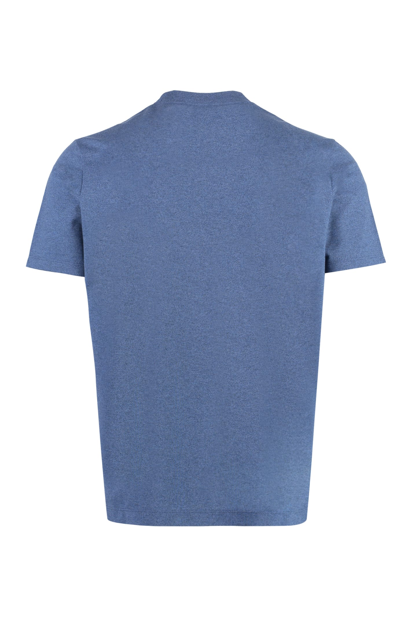 Shop Paul&amp;shark Logo Cotton T-shirt In Blue