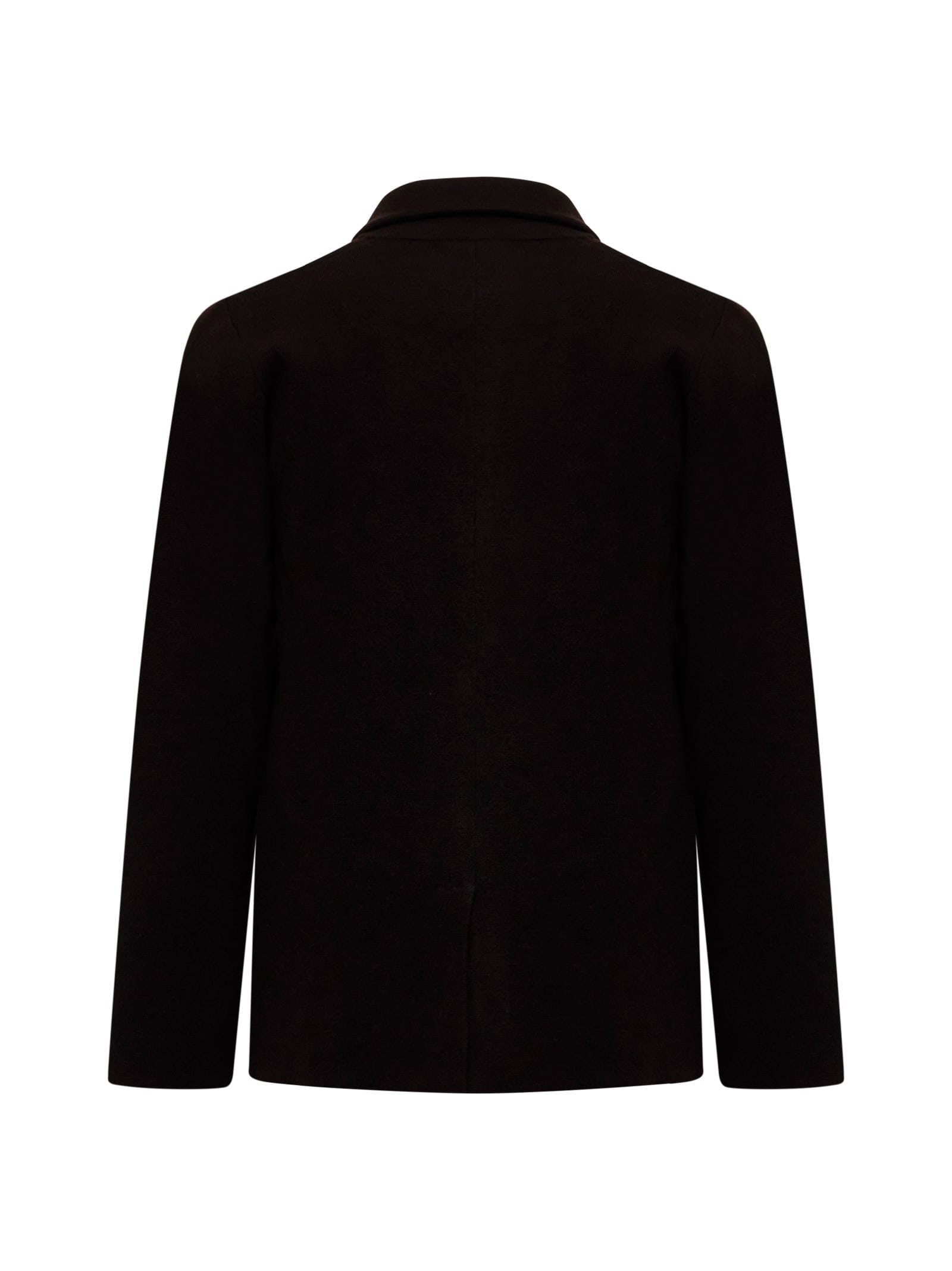 Shop Roberto Collina Blazer In Ebony