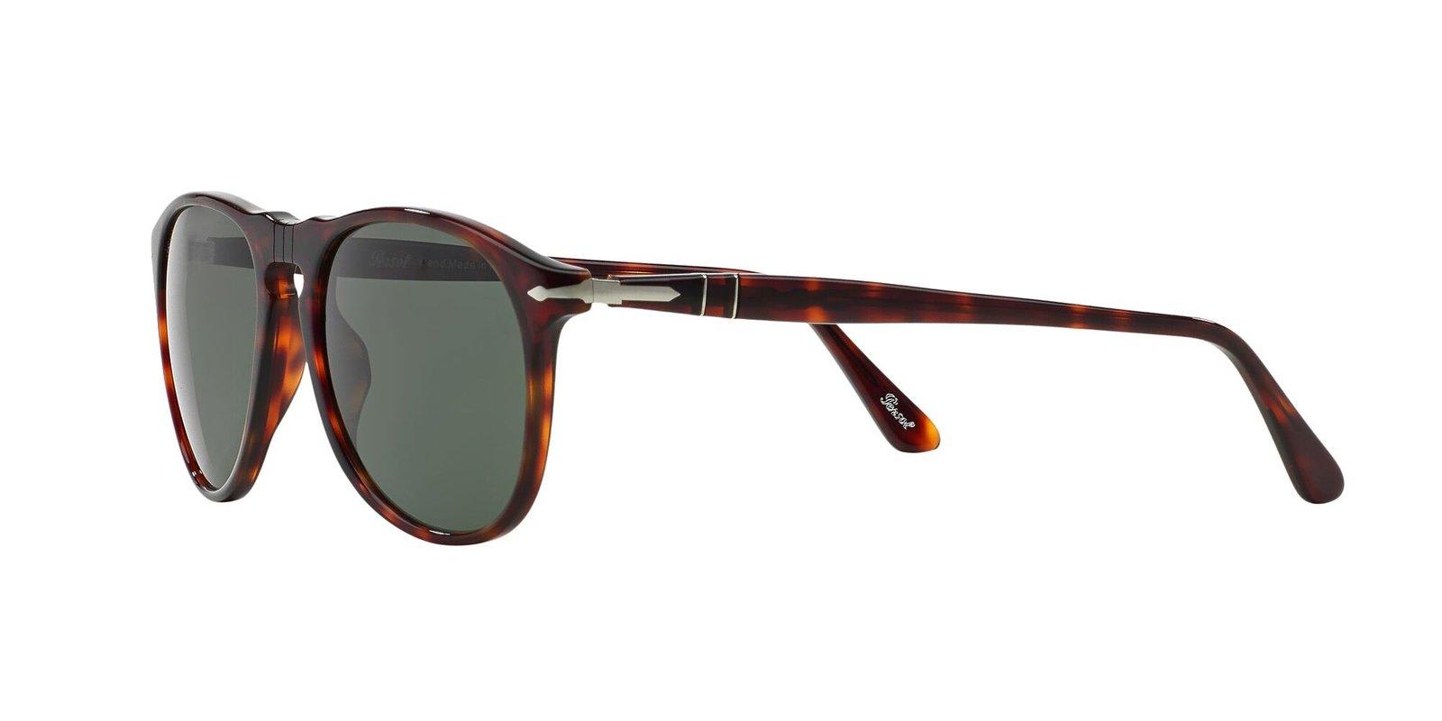 Shop Persol Round Frame Sunglasses In 24/31