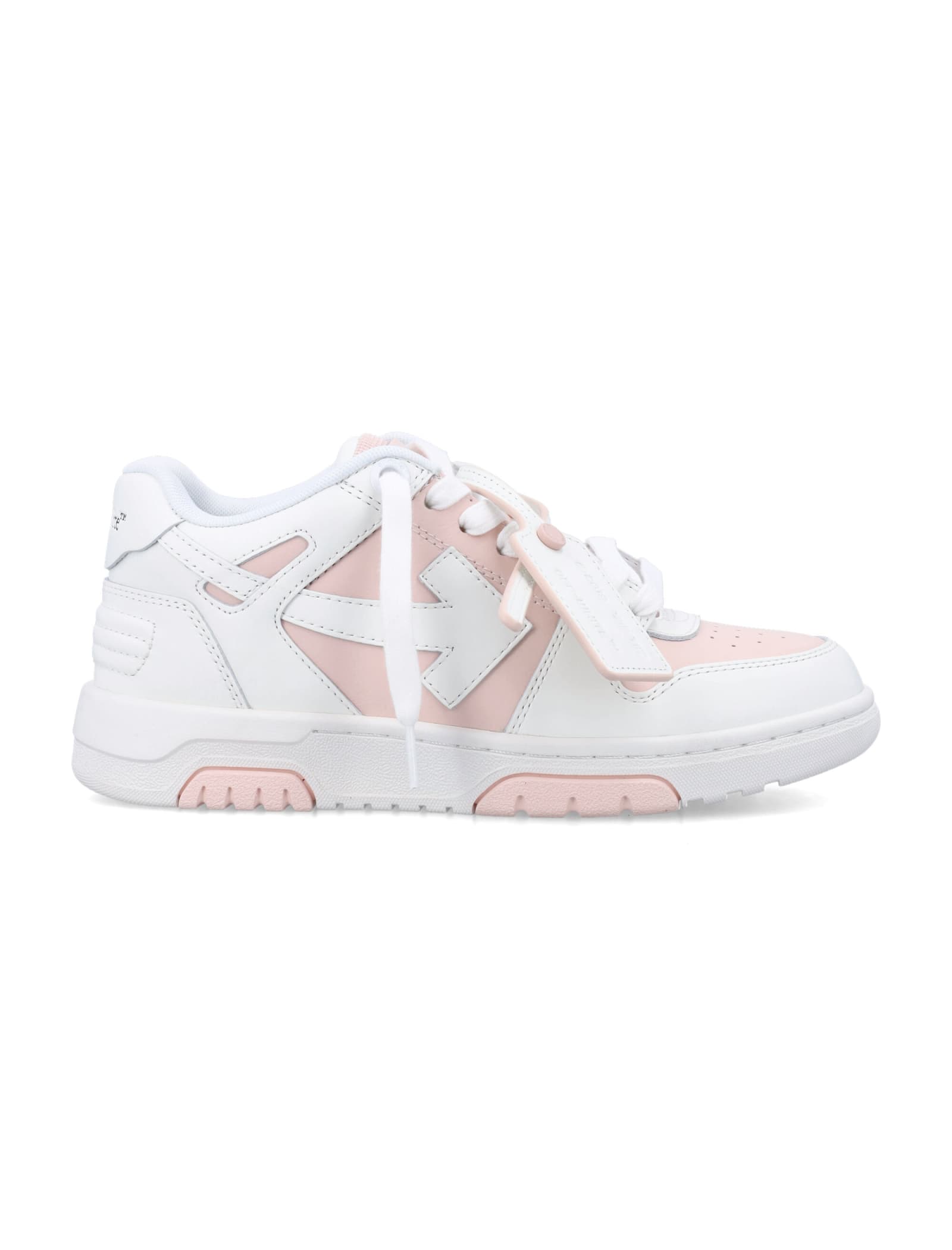 Shop Off-white Out Of Office Woman Sneakers In Rosa/bianco