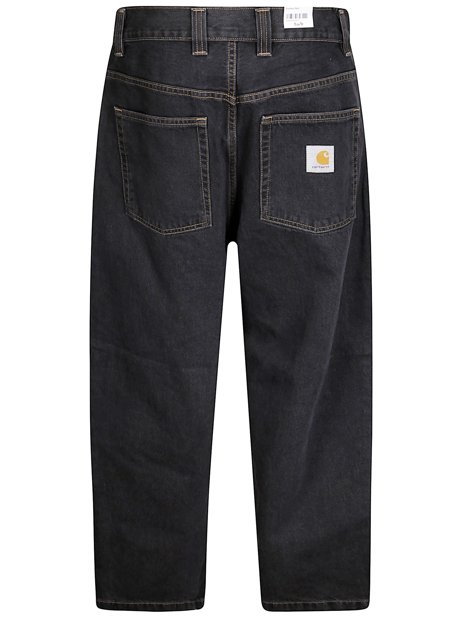 Carhartt Work In Progress Brandon Loose Straight Leg Jeans In Black