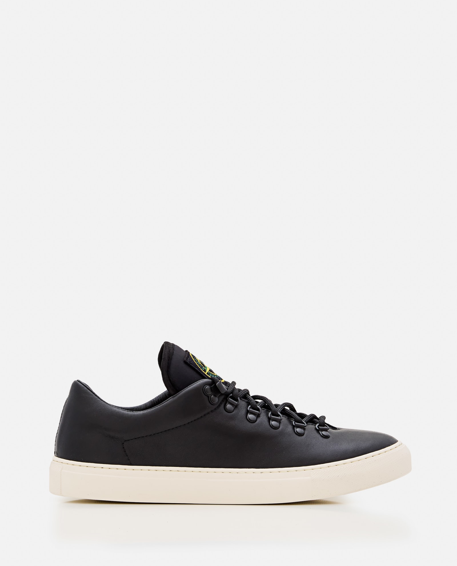 Shop Stone Island Sneakers In Black