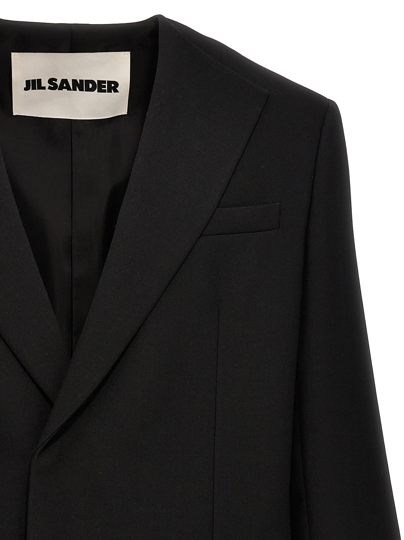 Shop Jil Sander 30 Blazer In Black