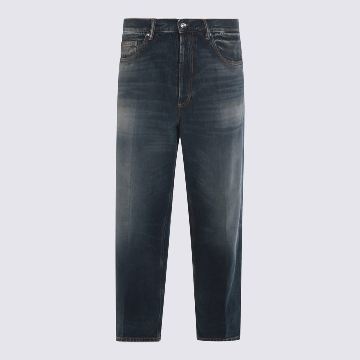 Nine In The Morning Loose-fit Jeans In Blue