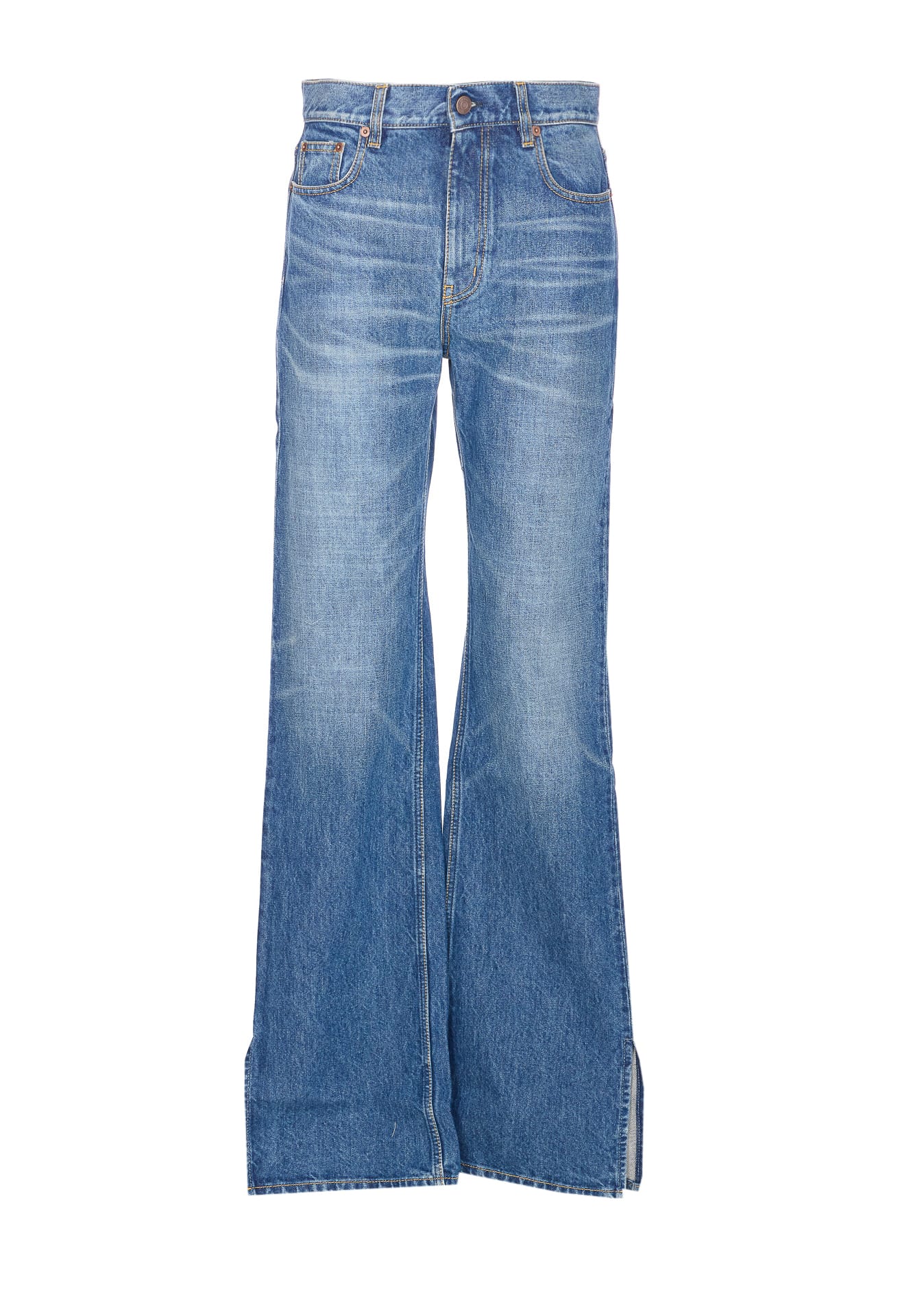 Chloé Straight Denim Jeans In Blue