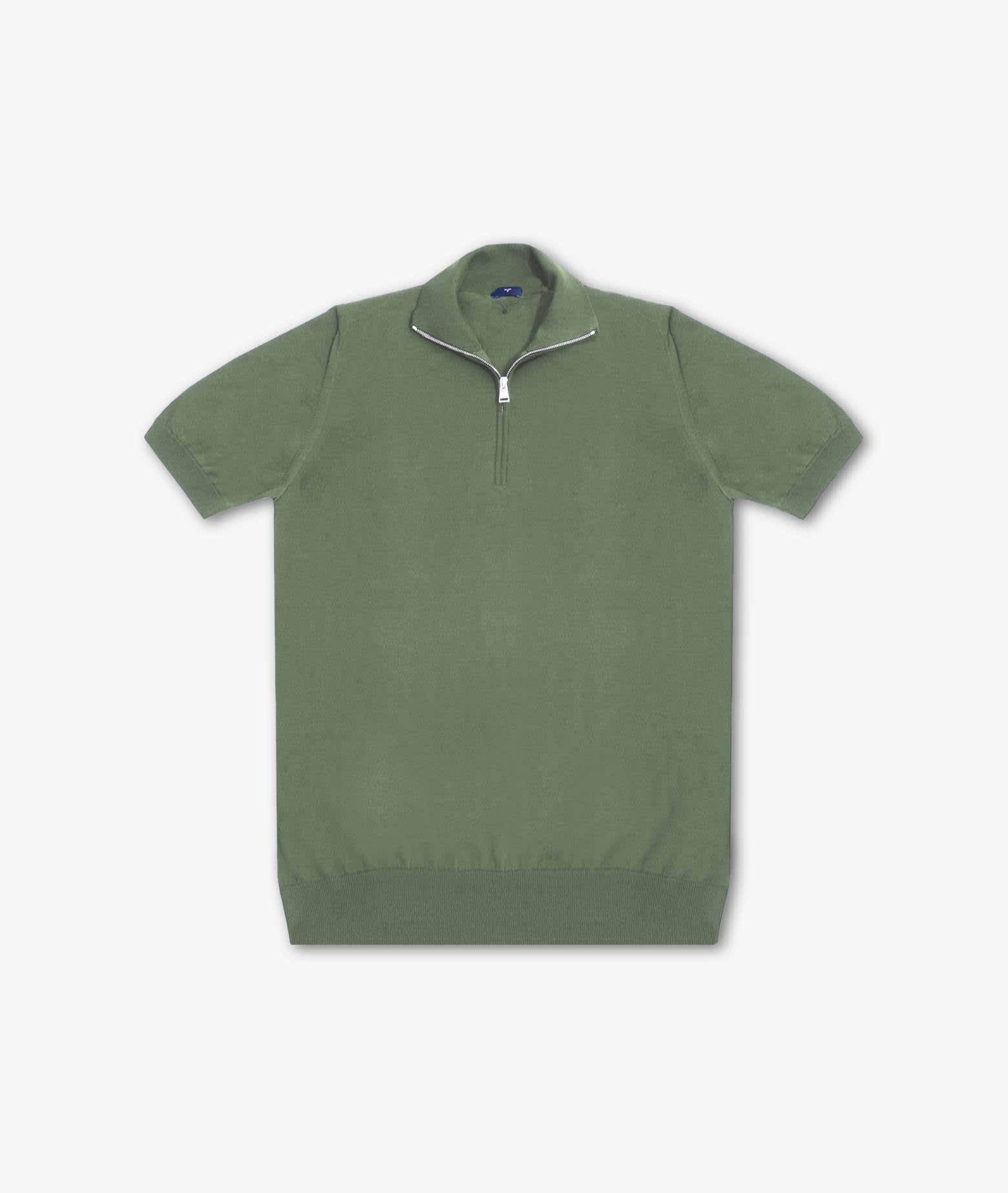 Paul T-shirt With Zip Sweater