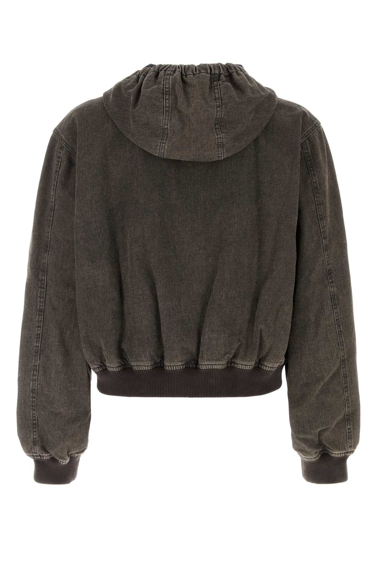 Our Legacy Charcoal Denim Bomber Jacket