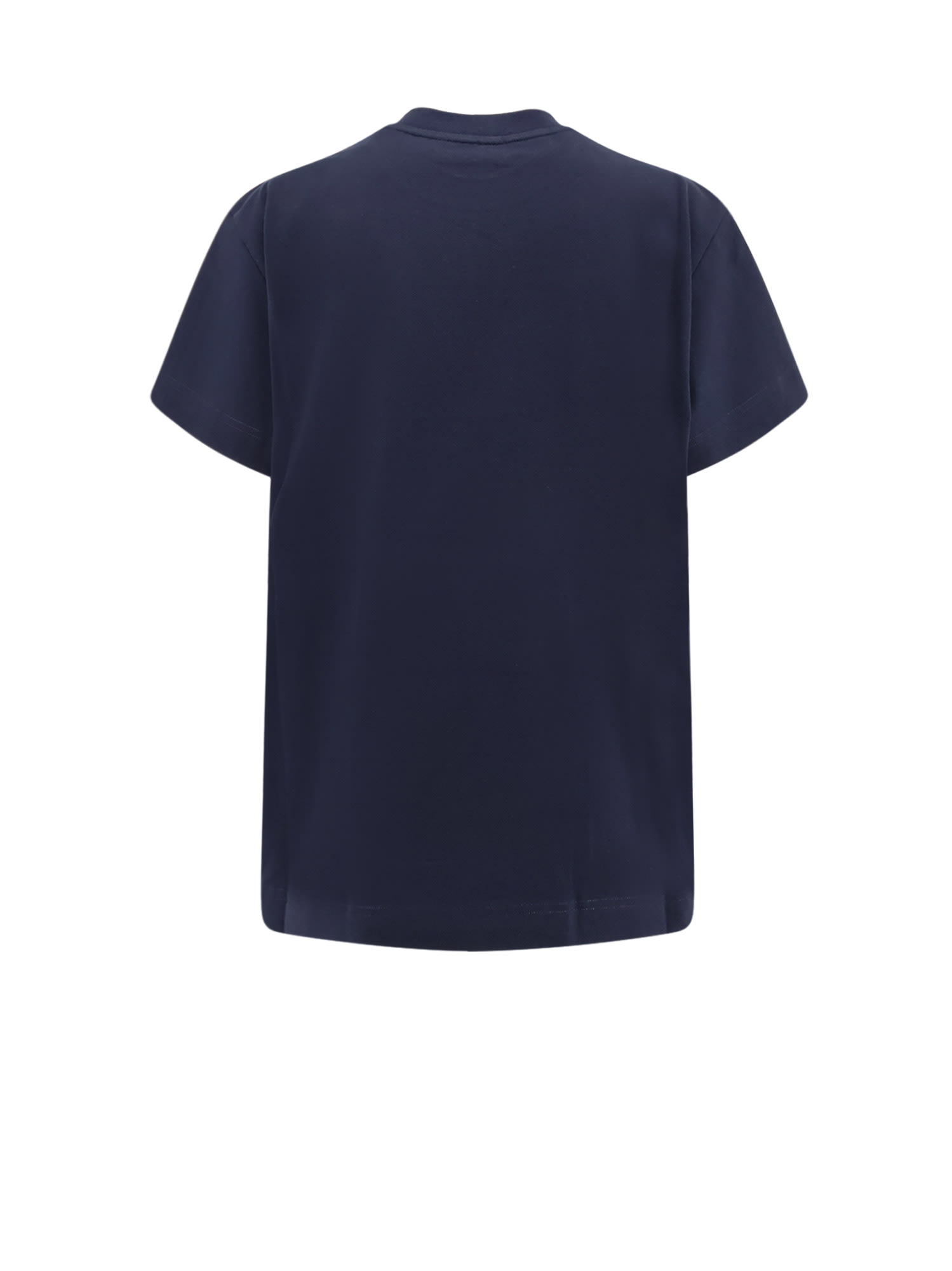 Givenchy Navy Blue Cotton Oversize T-shirt In Blue
