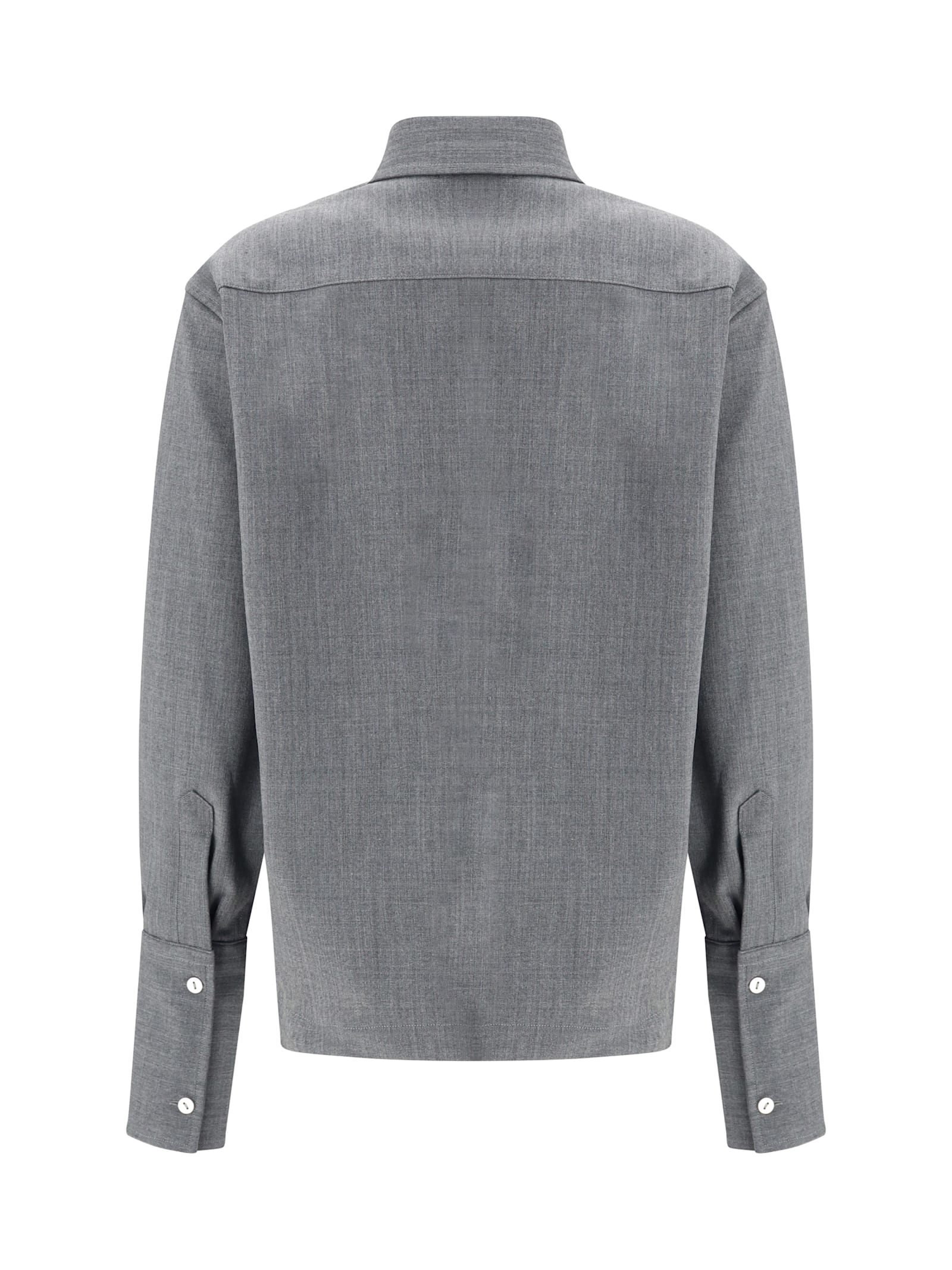 The Latest Classic Collar Shirt In Gray