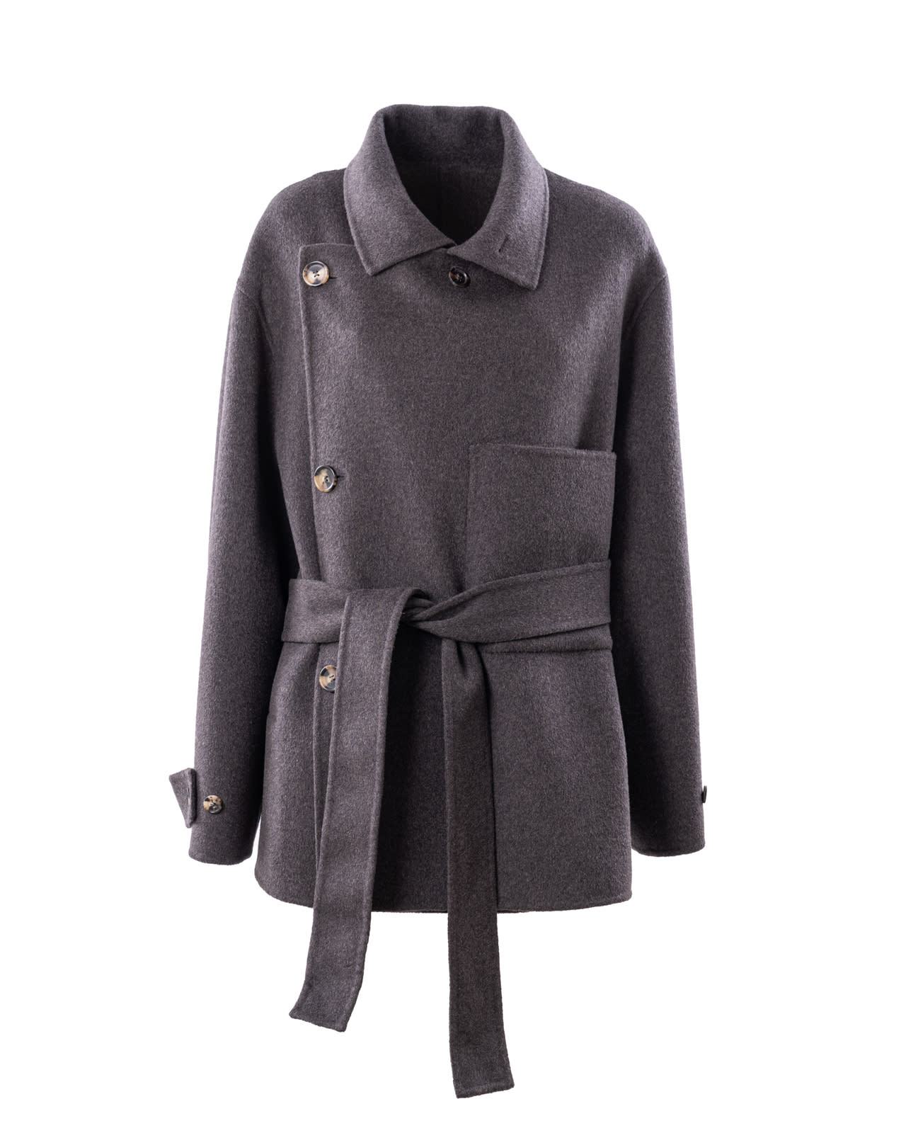 Shop Philosophy Di Lorenzo Serafini Philosophy By Lorenzo Serafini Coats Grey