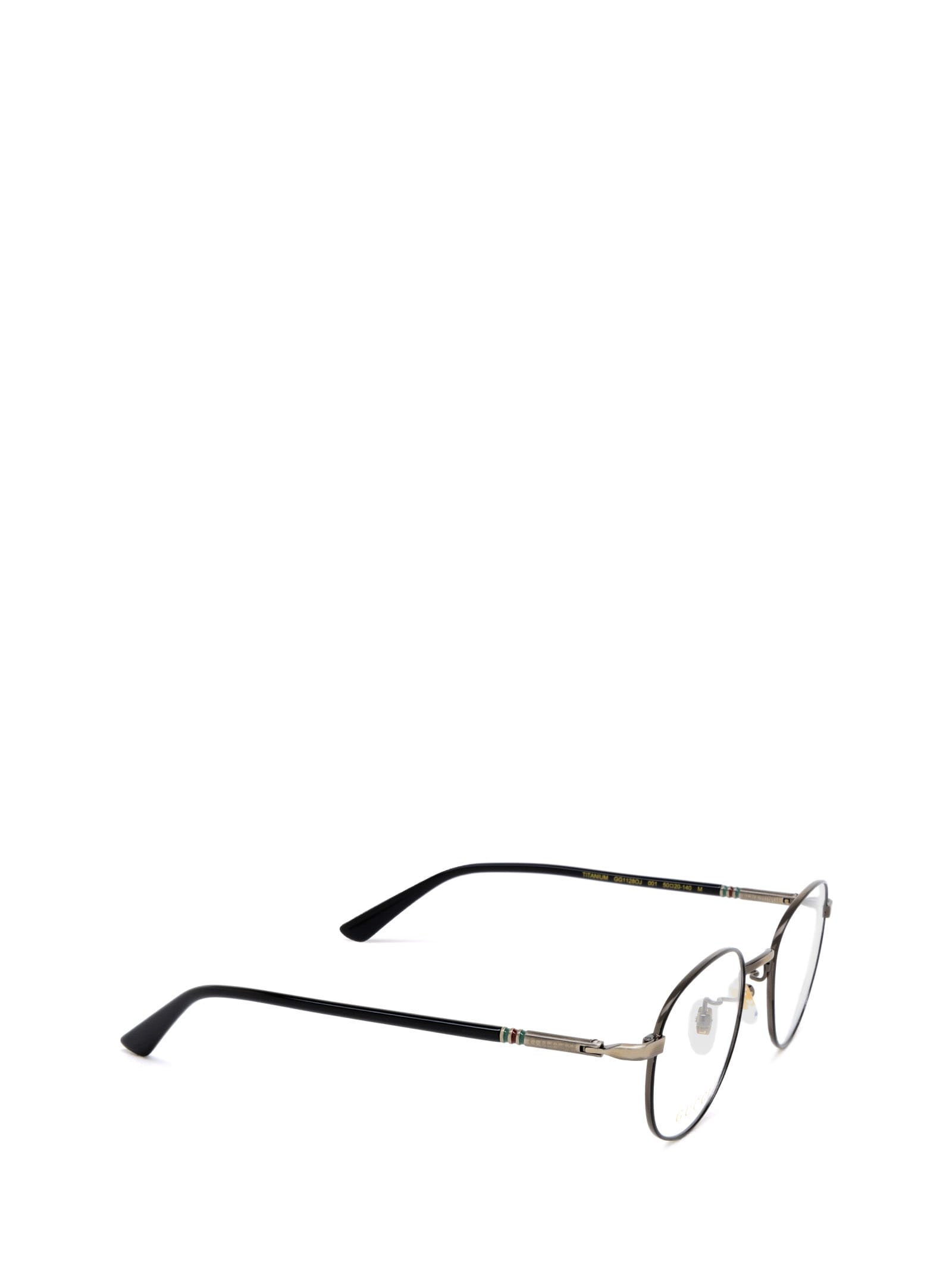 Shop Gucci Gg1128oj Black Glasses