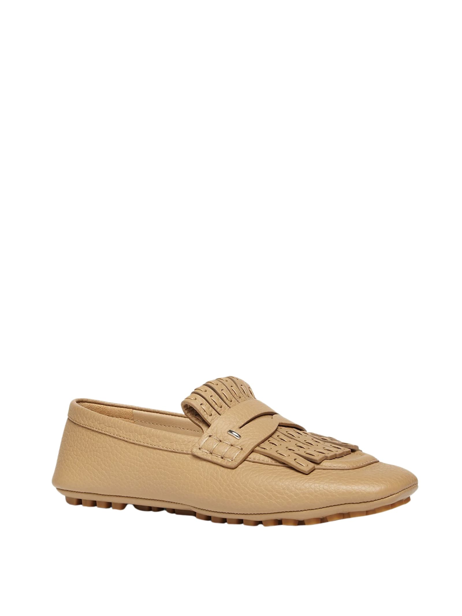 Fendi Selleria Loafer In Neutral