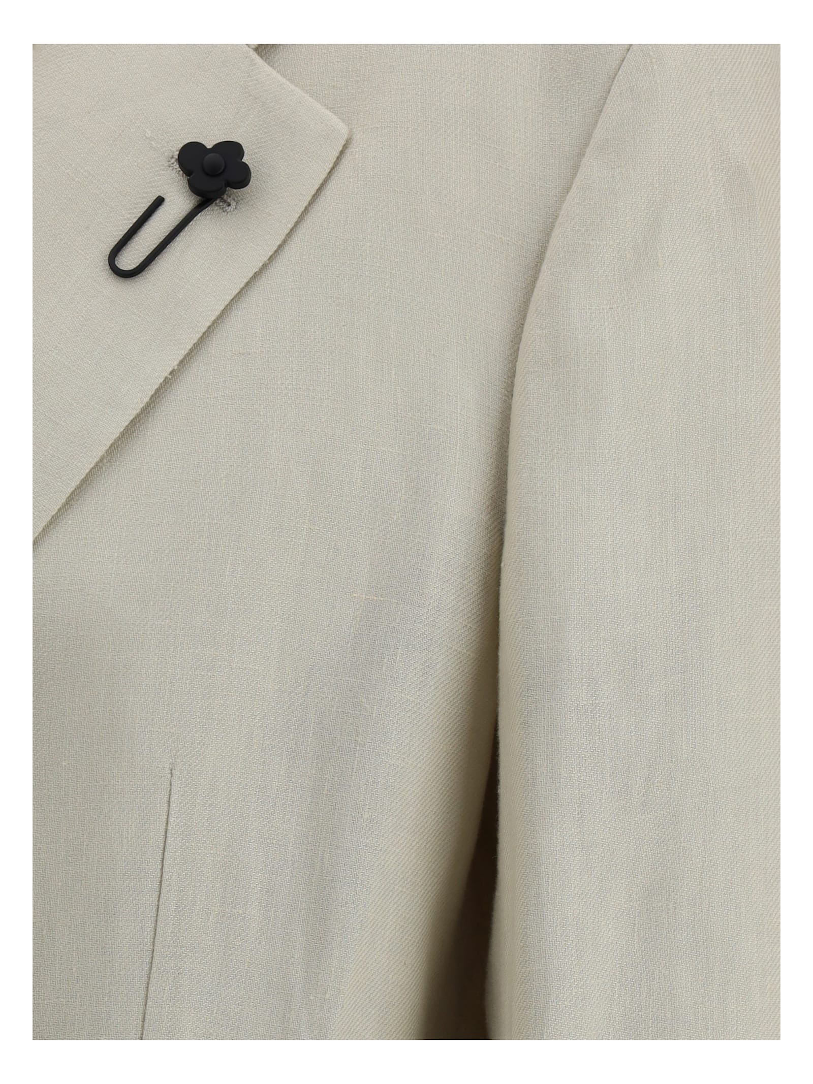 Lardini Linen Blazer In 150