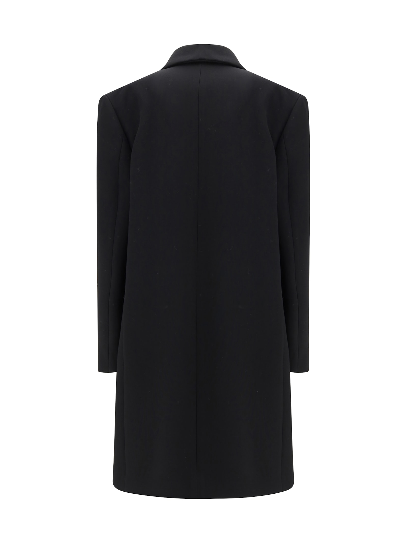The Row Fedra Shawl-lapel Coat In Black