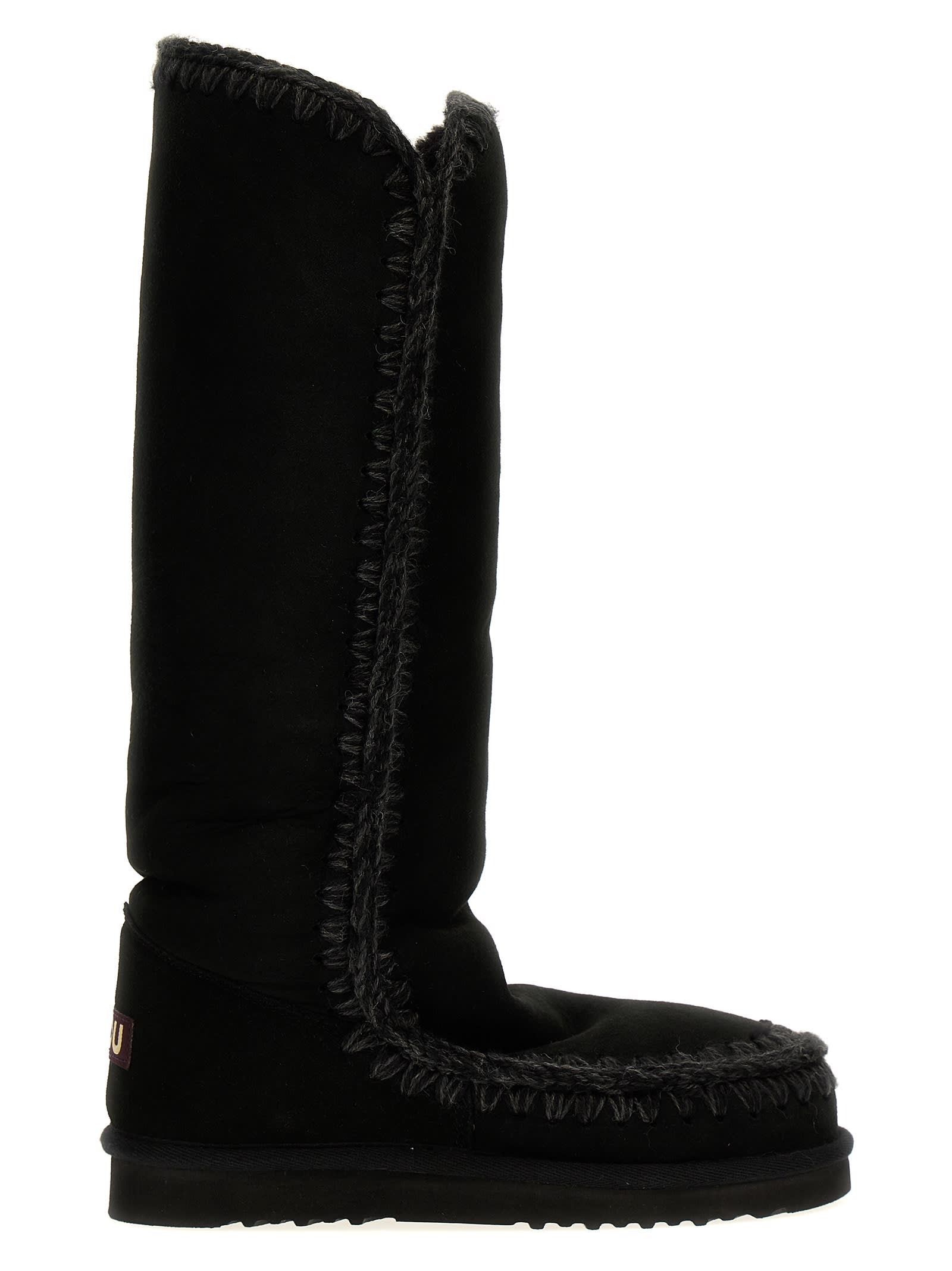 Shop Mou Eskimo 40 Boots In Black