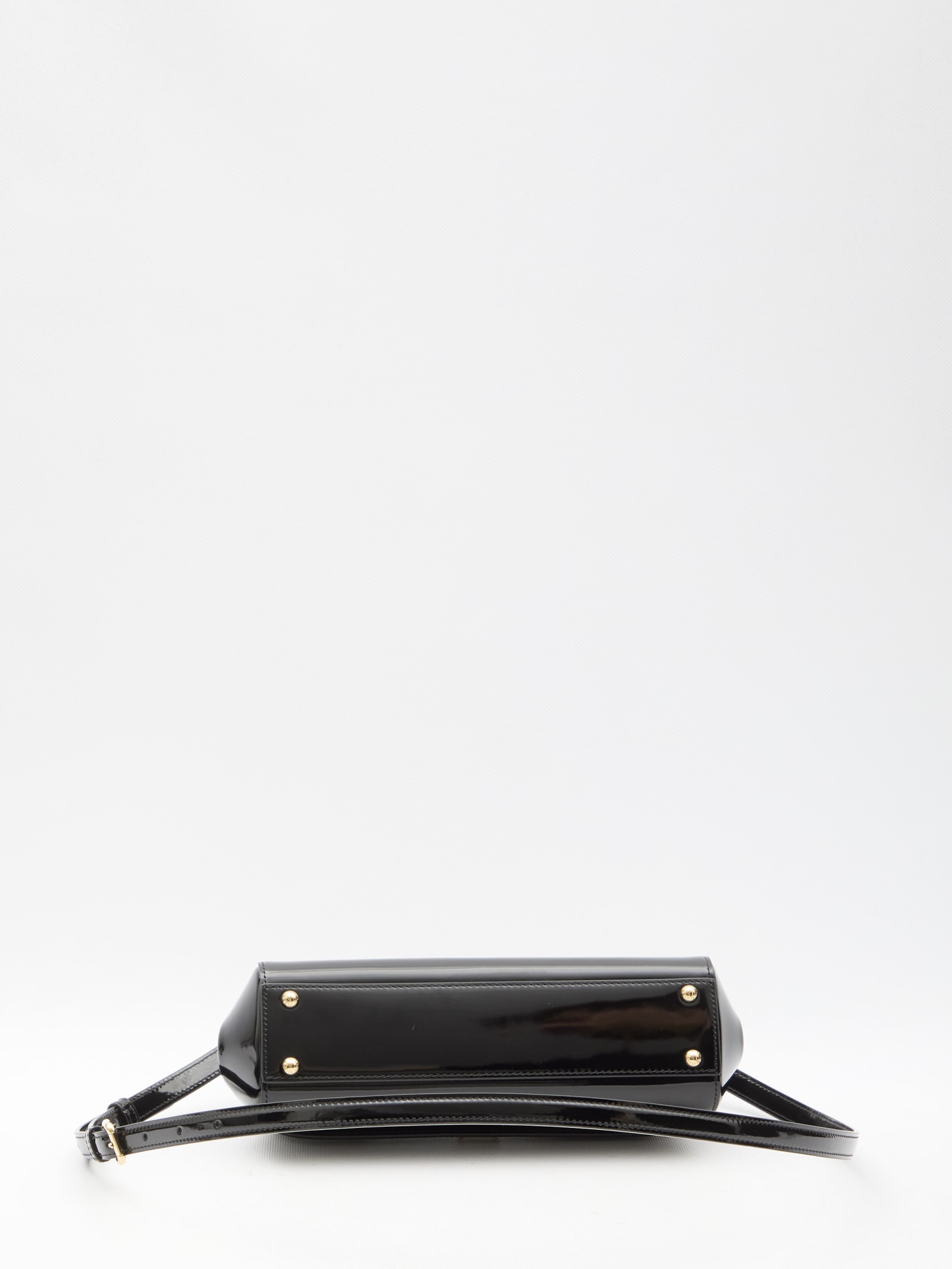 Shop Dolce & Gabbana Elongated Sicily Handbag In Black