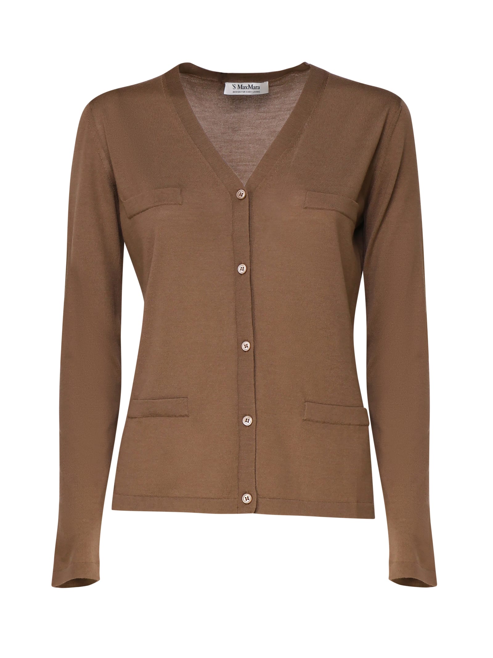 Shop 's Max Mara Cardigan Kenya In Camel