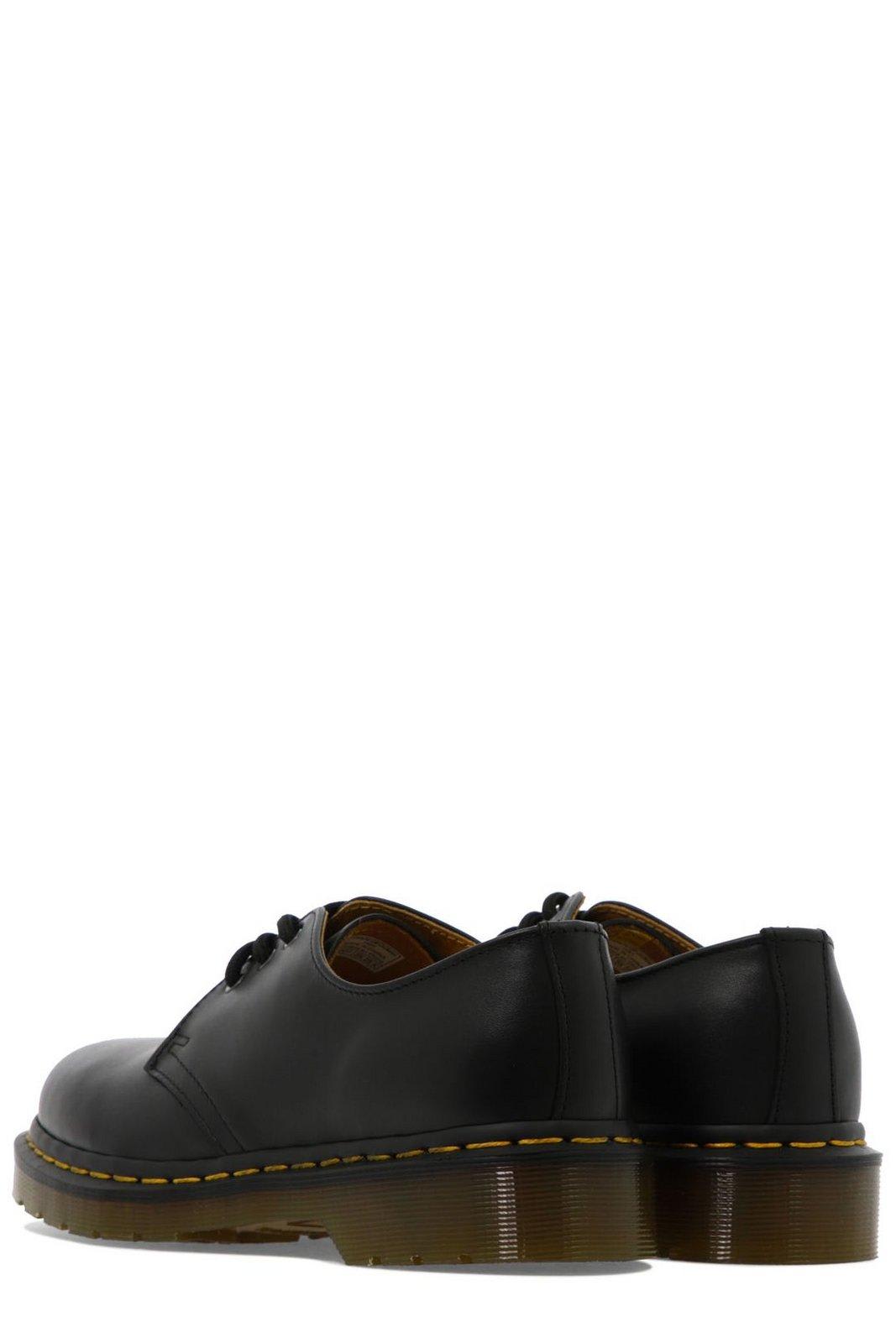 Shop Dr. Martens' 1461 Lace Up Shoes In Black
