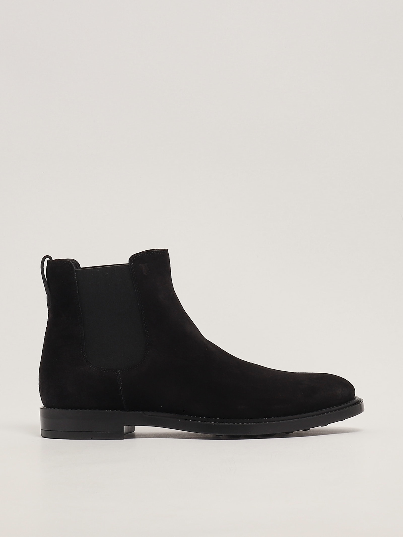 Shop Tod's Stivaletto El.formale Gomma 62c Shoes In Nero