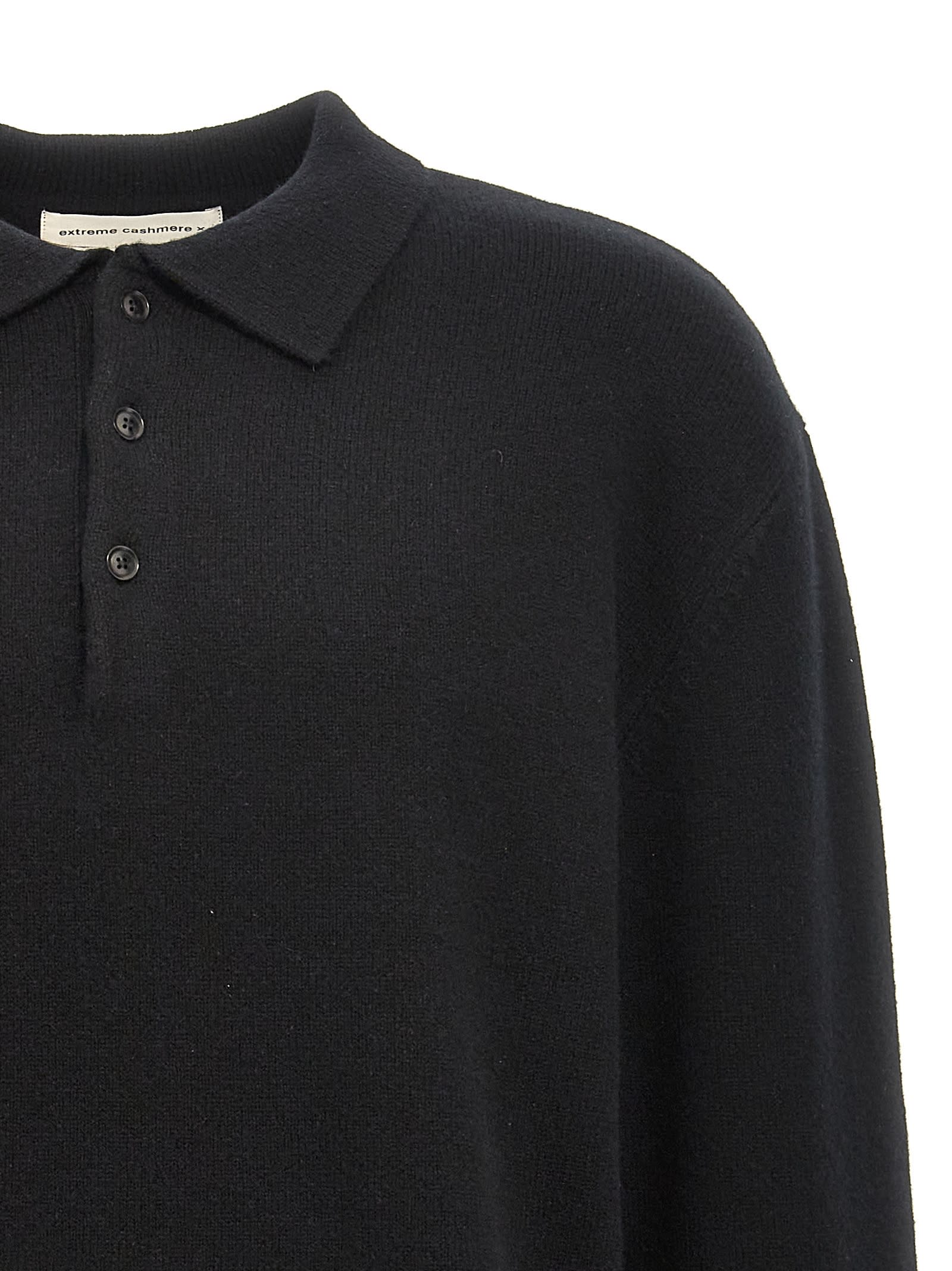 Shop Extreme Cashmere N°357 Marylebone Sweater In Black