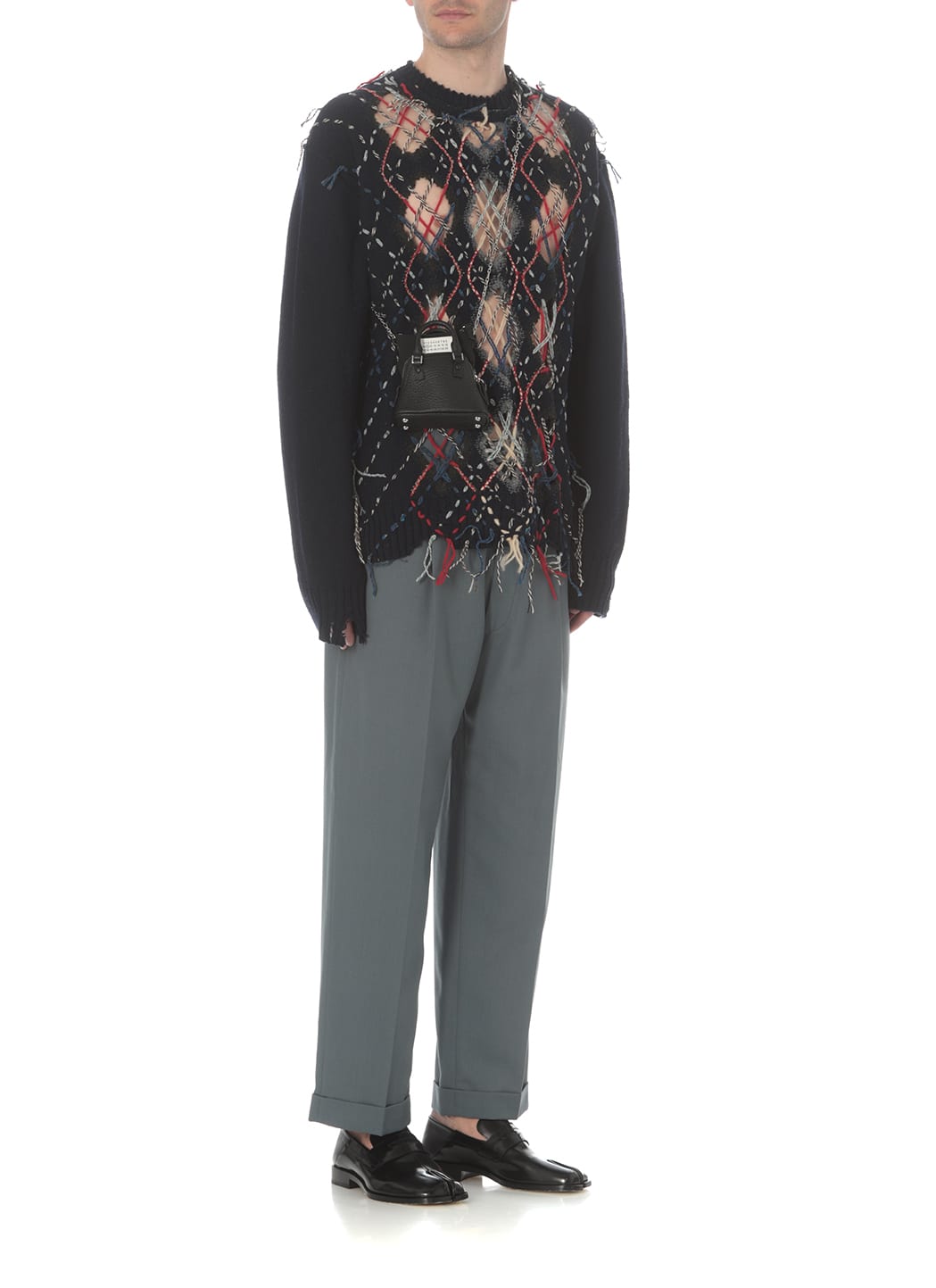 【送料&関税込】Maison Margiela Fringed Detail Sweater Maison Margiela Fringed Detail Sweater | Smart Closet