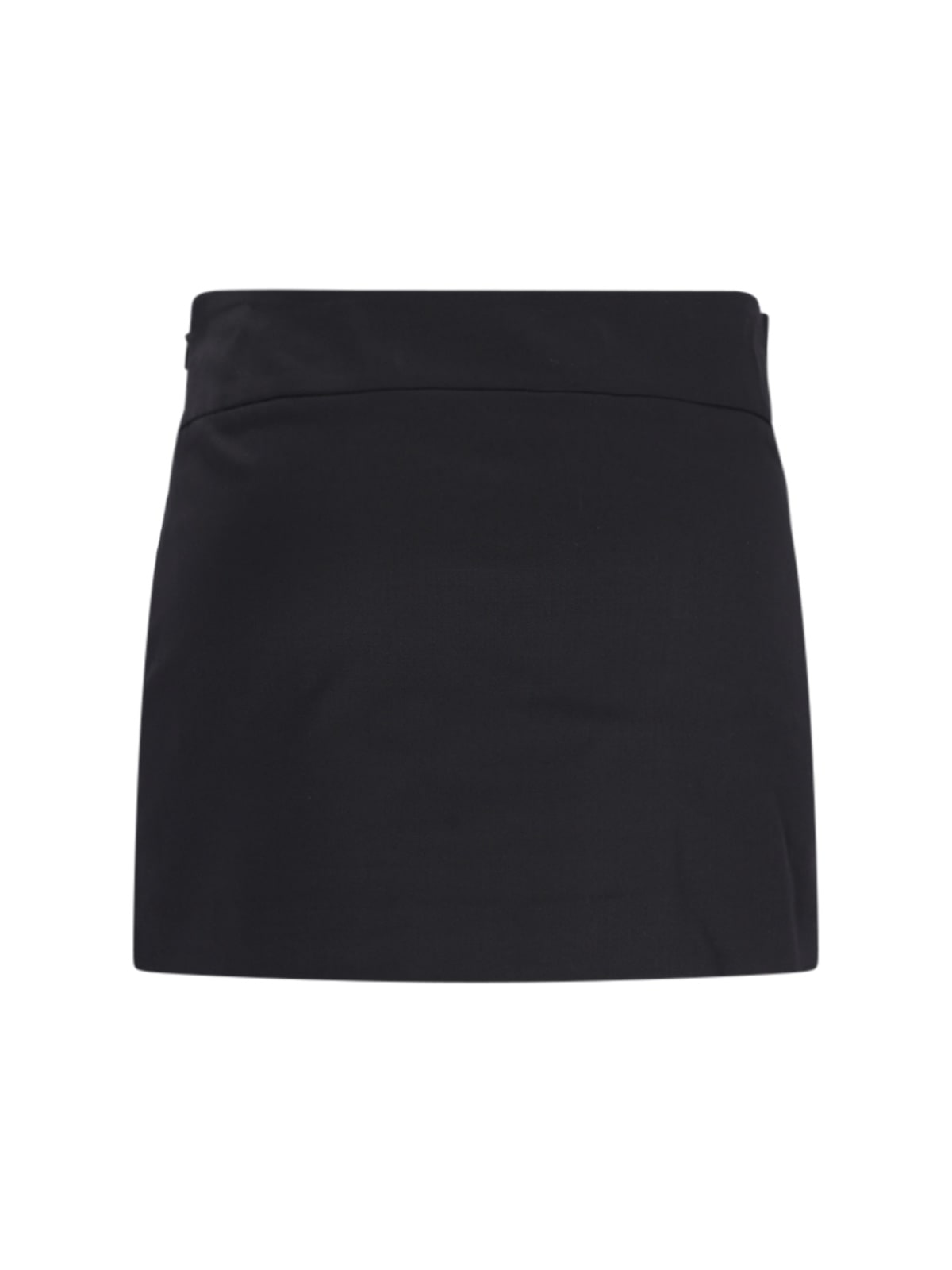 Shop Diesel O-dixy Logo Mini Skirt In Black